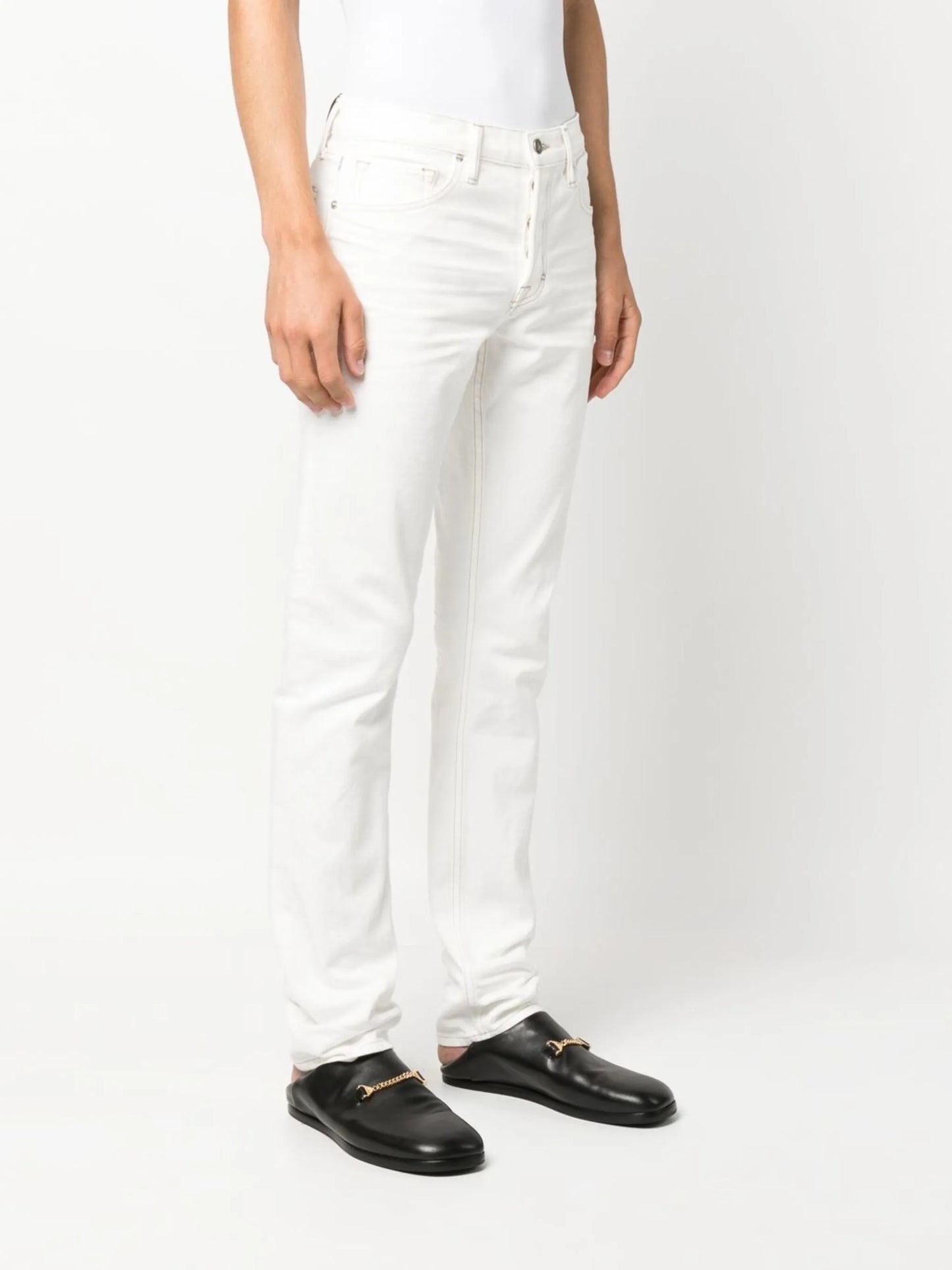 slim-cut Comfort jeans