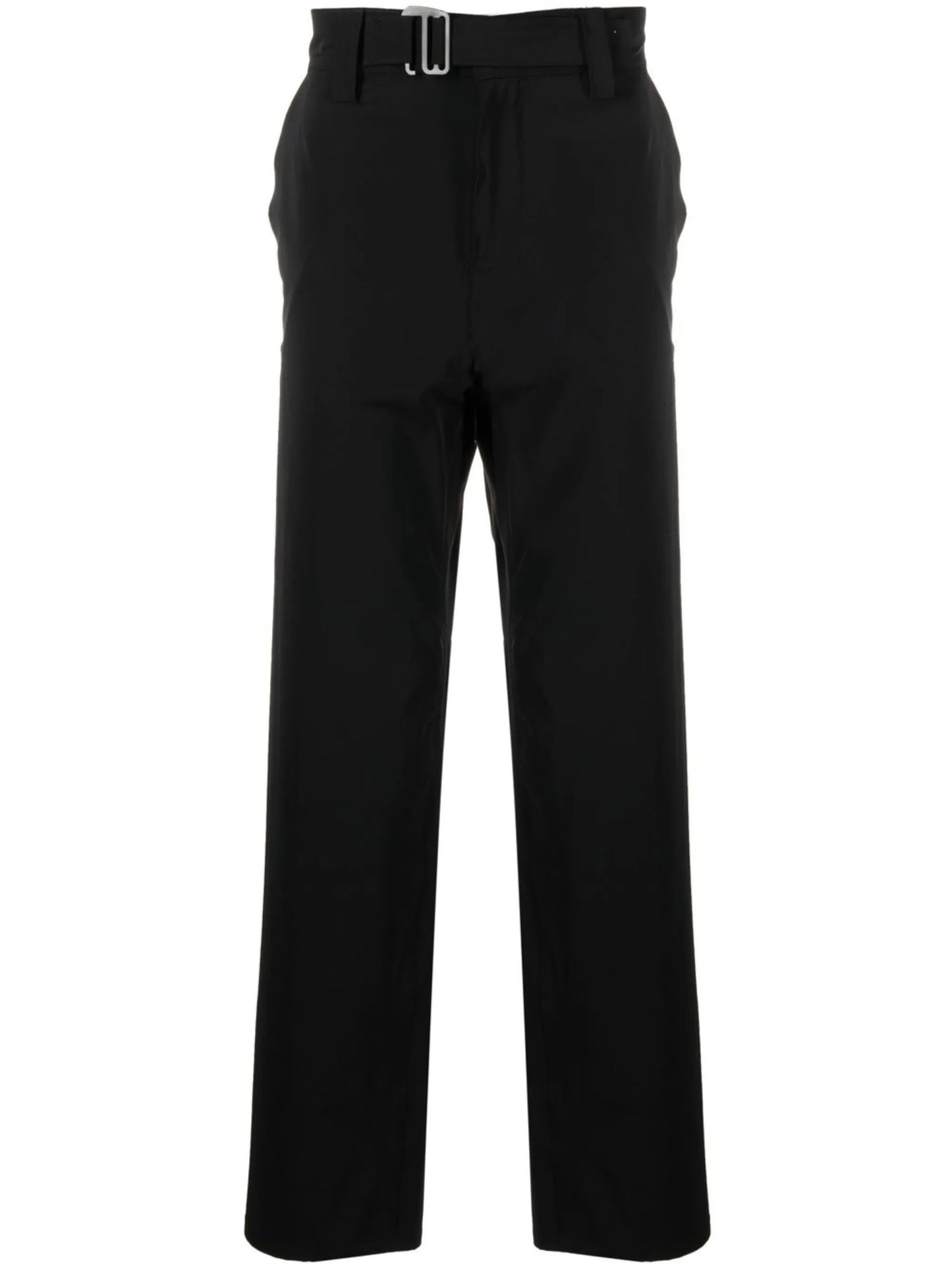 Hook straight-leg trousers