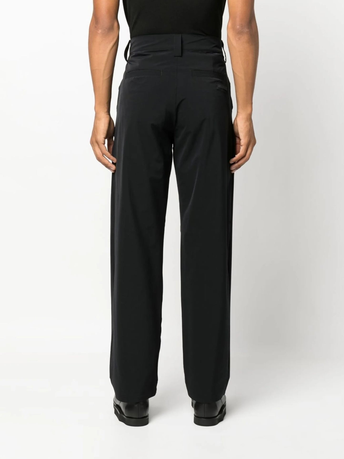 Hook straight-leg trousers