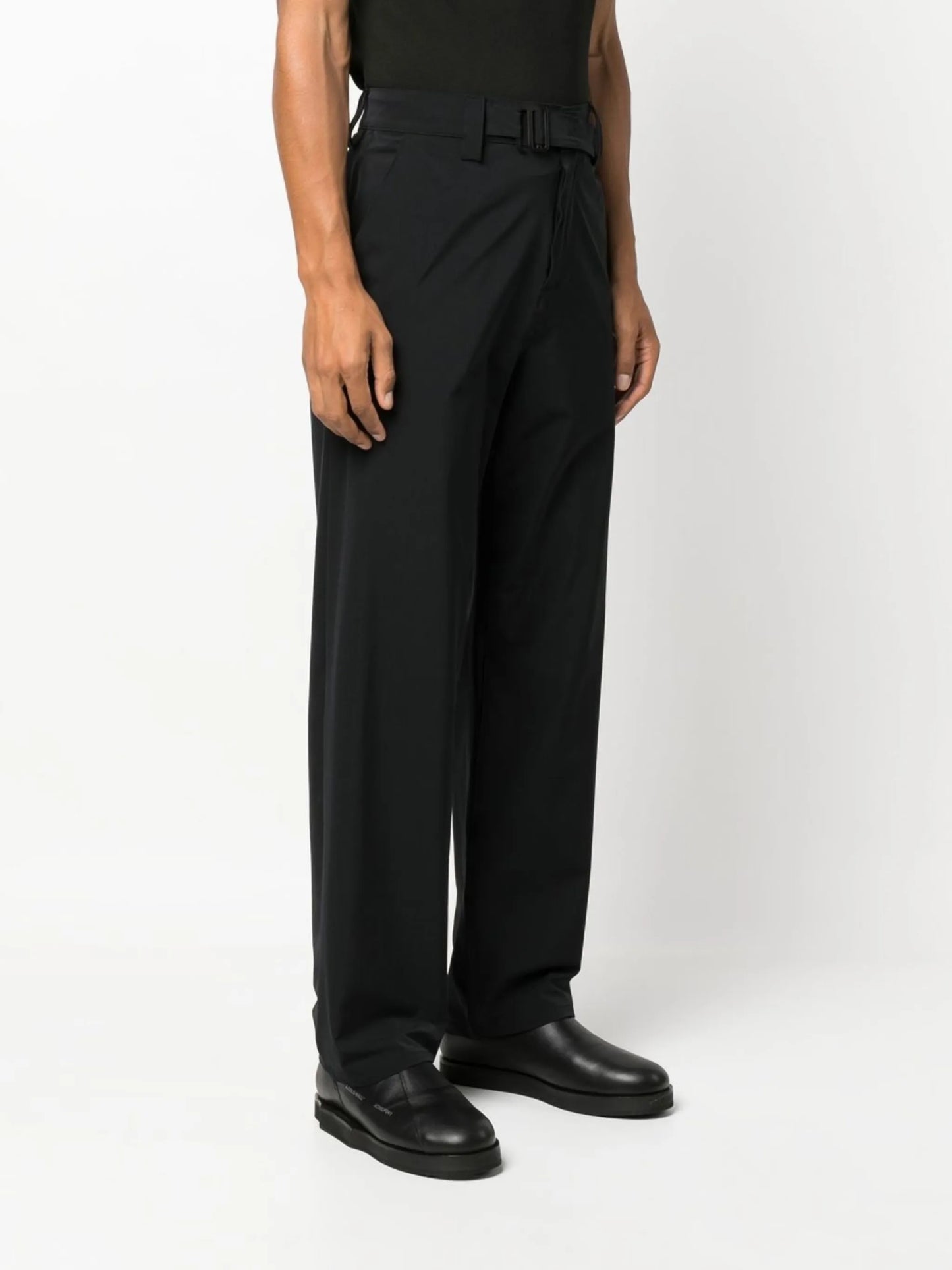 Hook straight-leg trousers