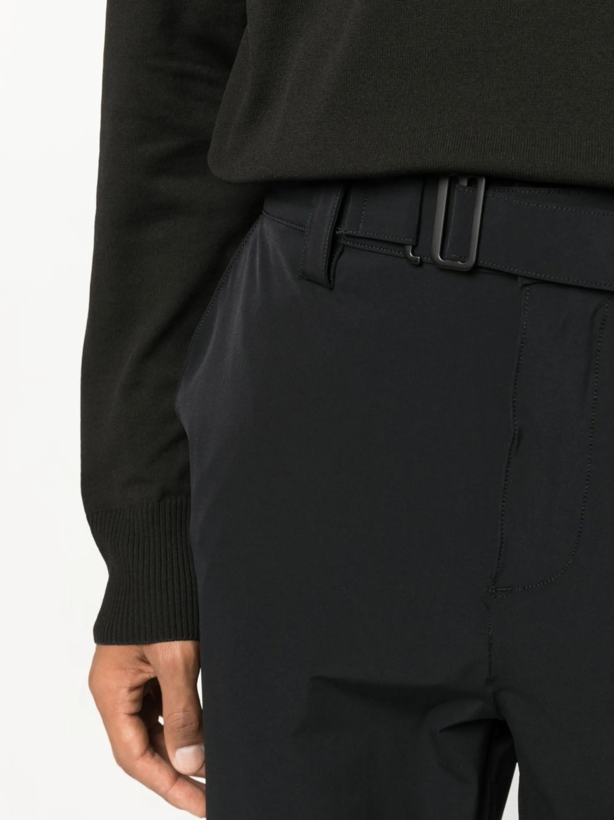 Hook straight-leg trousers