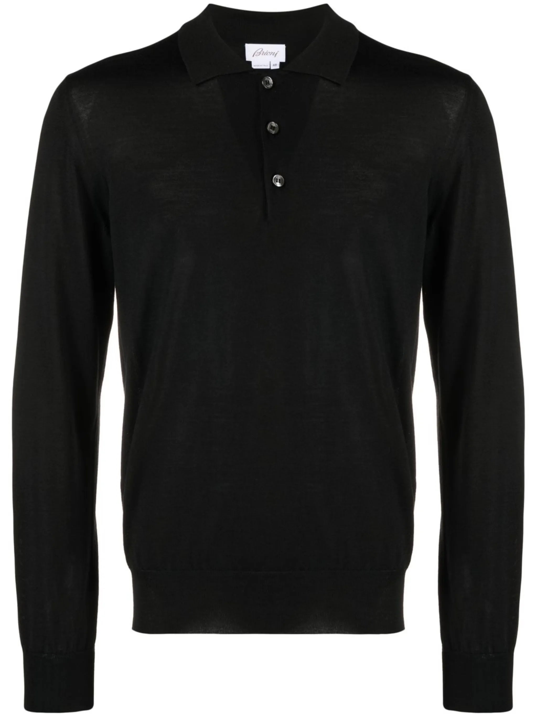 long-sleeve polo shirt
