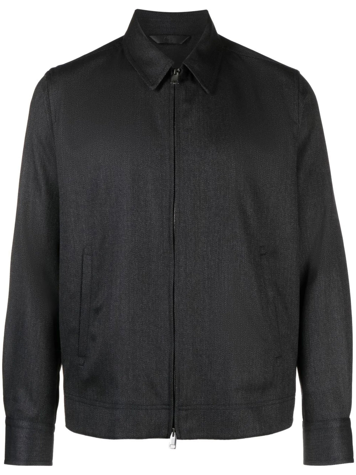 two-way zip jacket