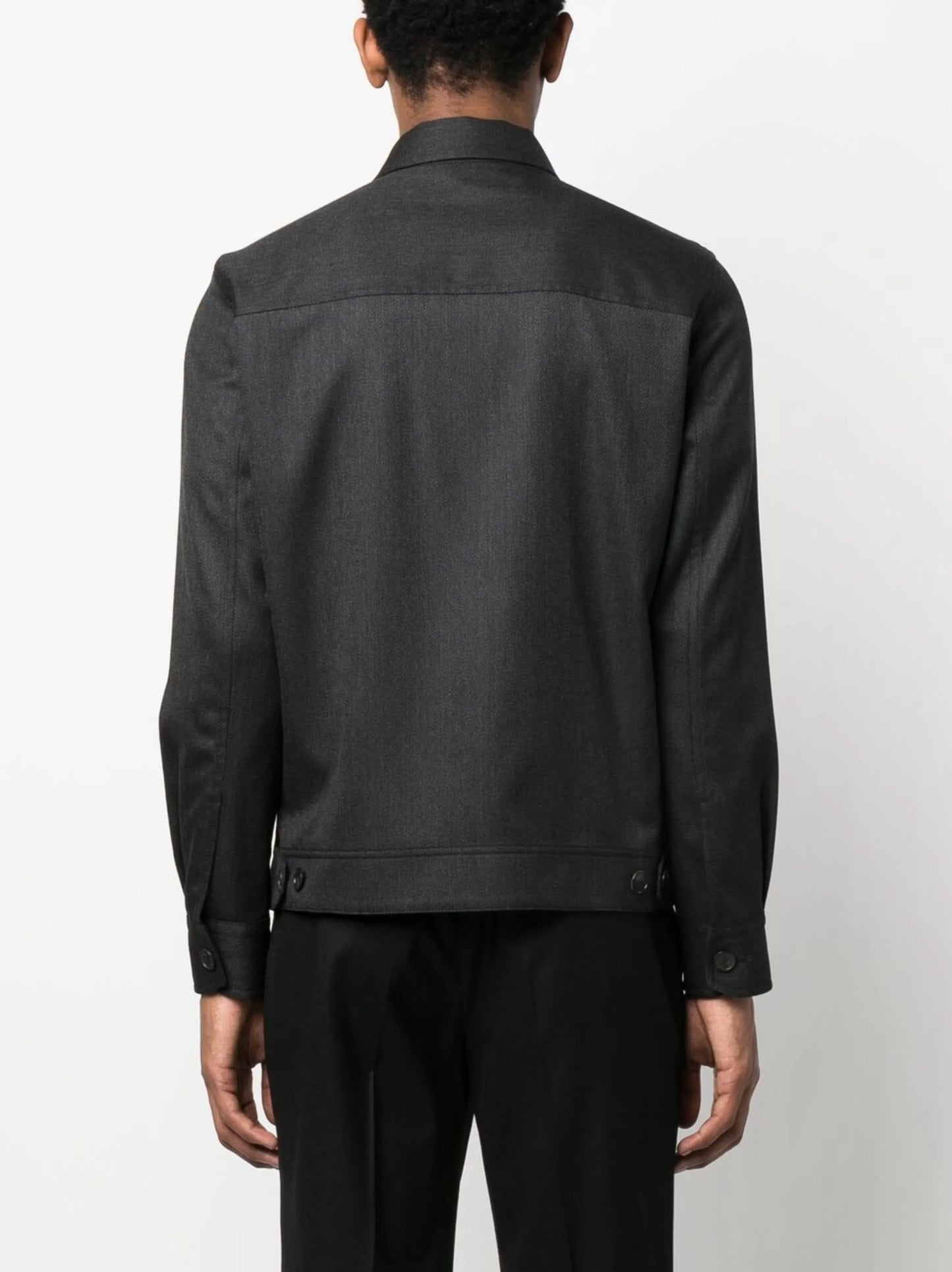 two-way zip jacket