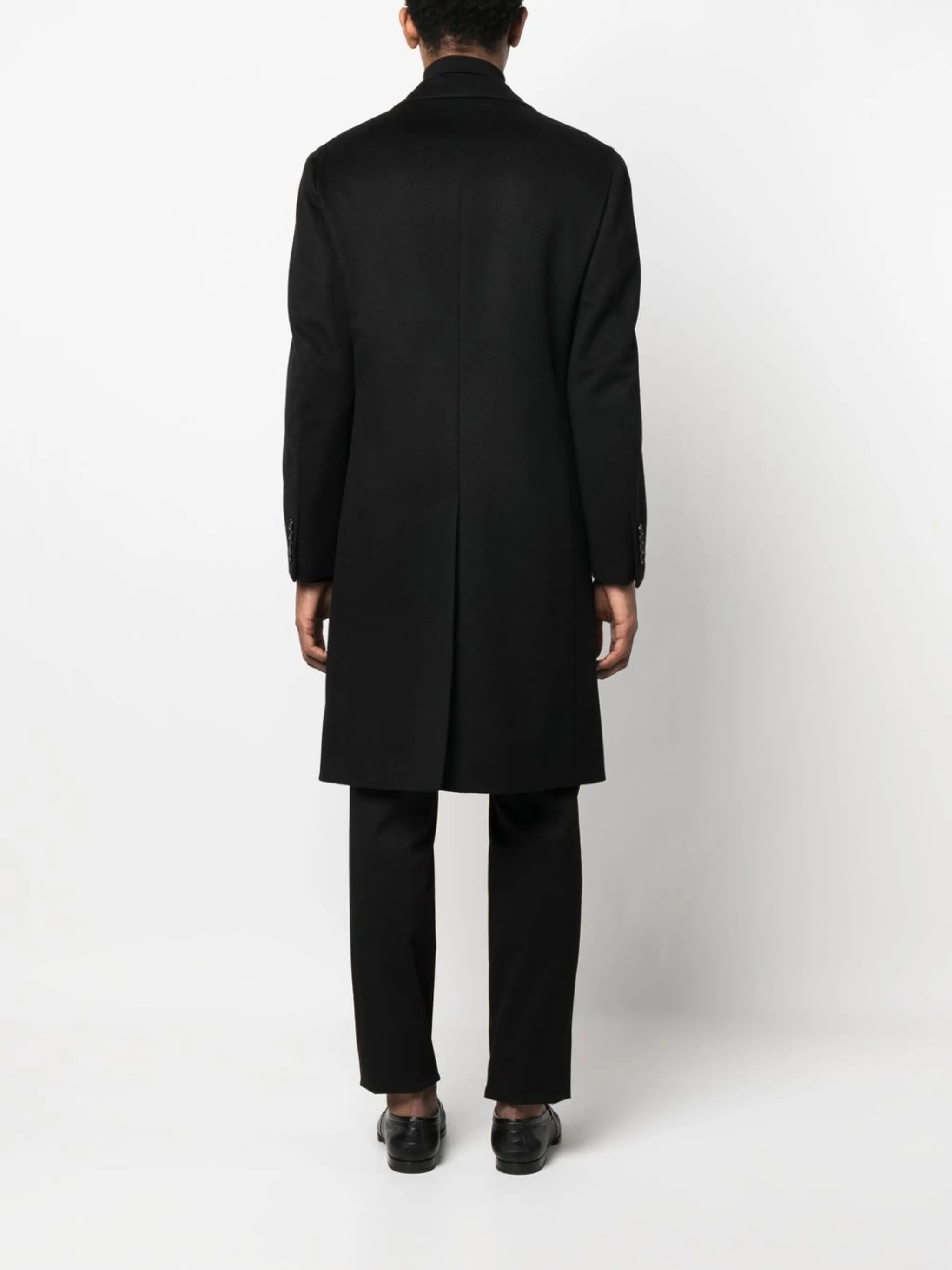 Solferino cashmere coat