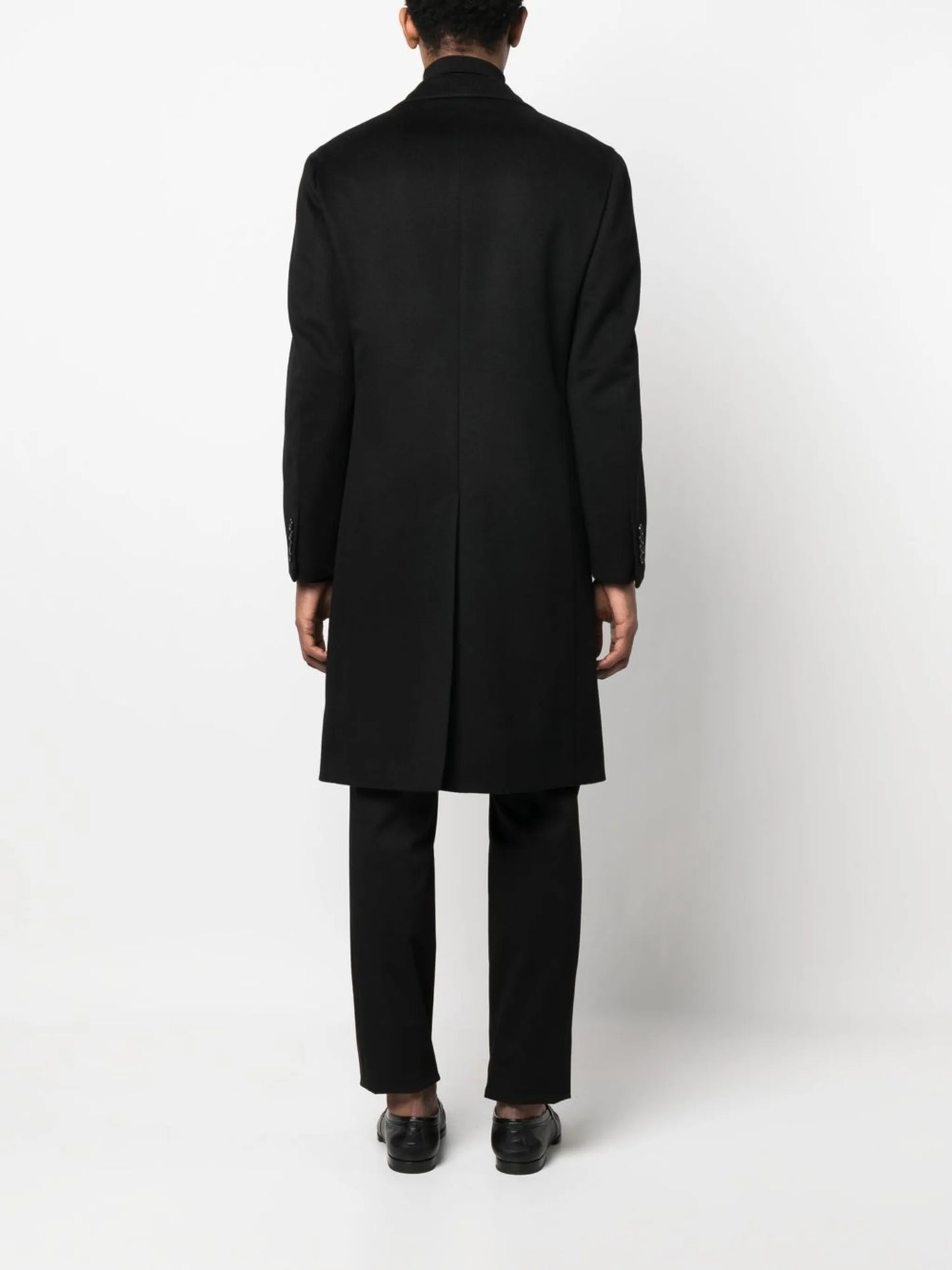 Solferino cashmere coat