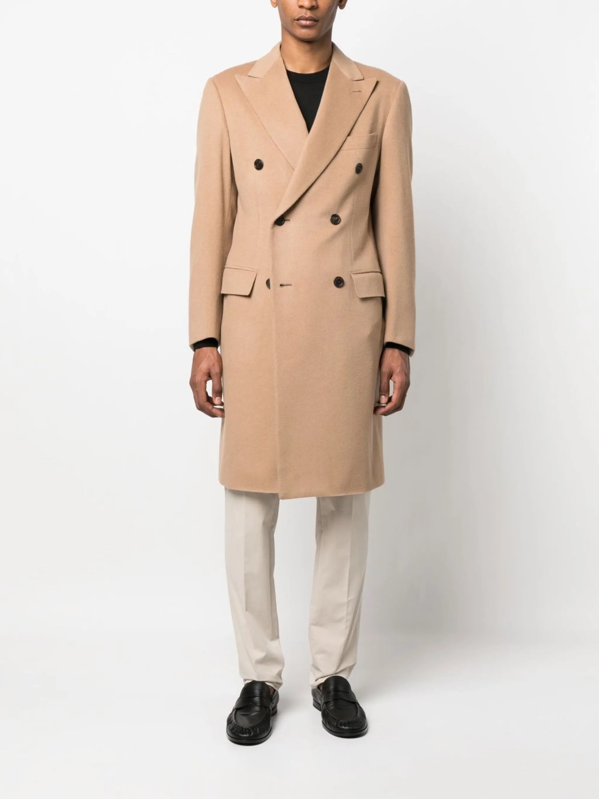 Brunico double-breasted coat