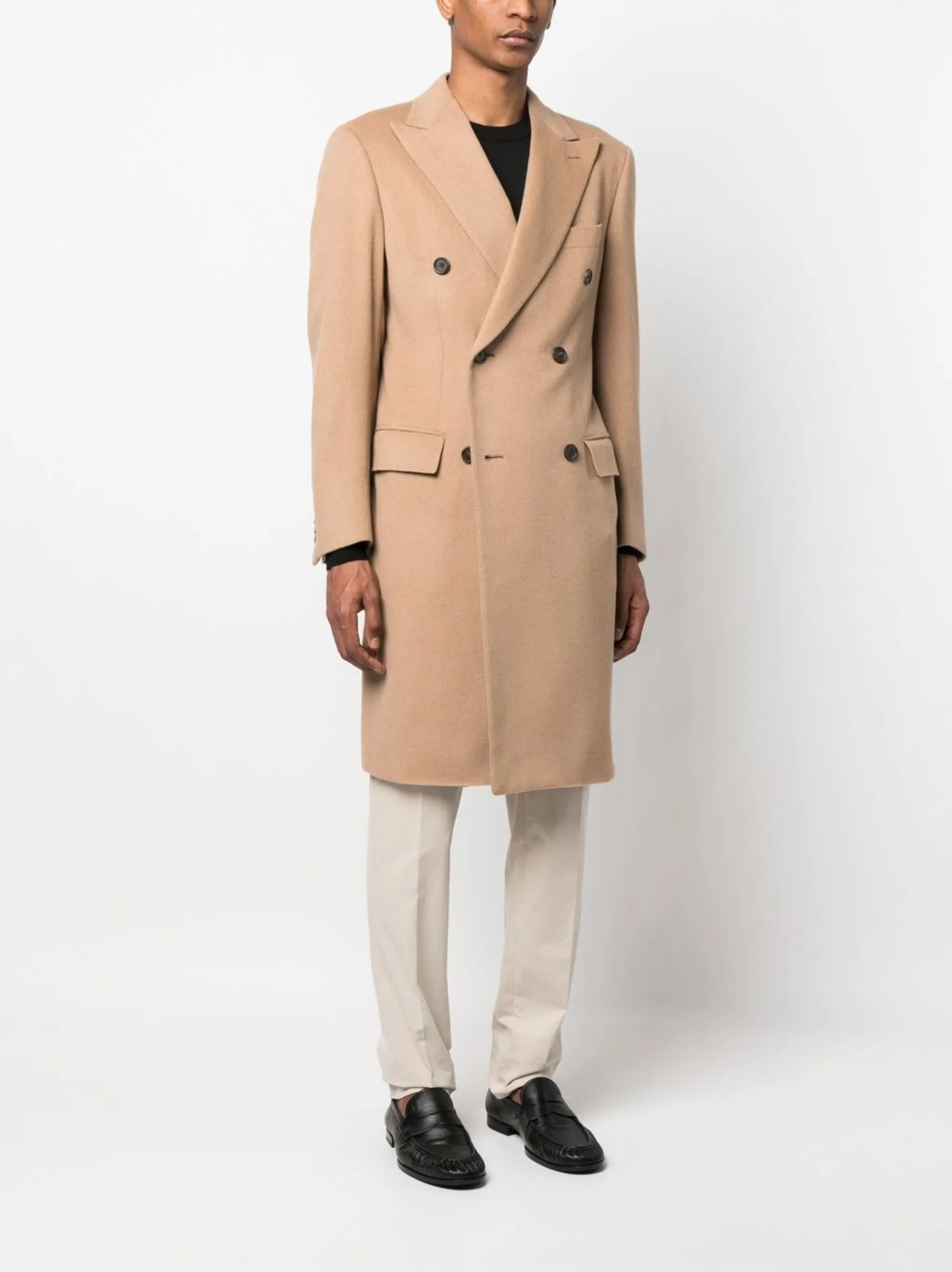 Brunico double-breasted coat