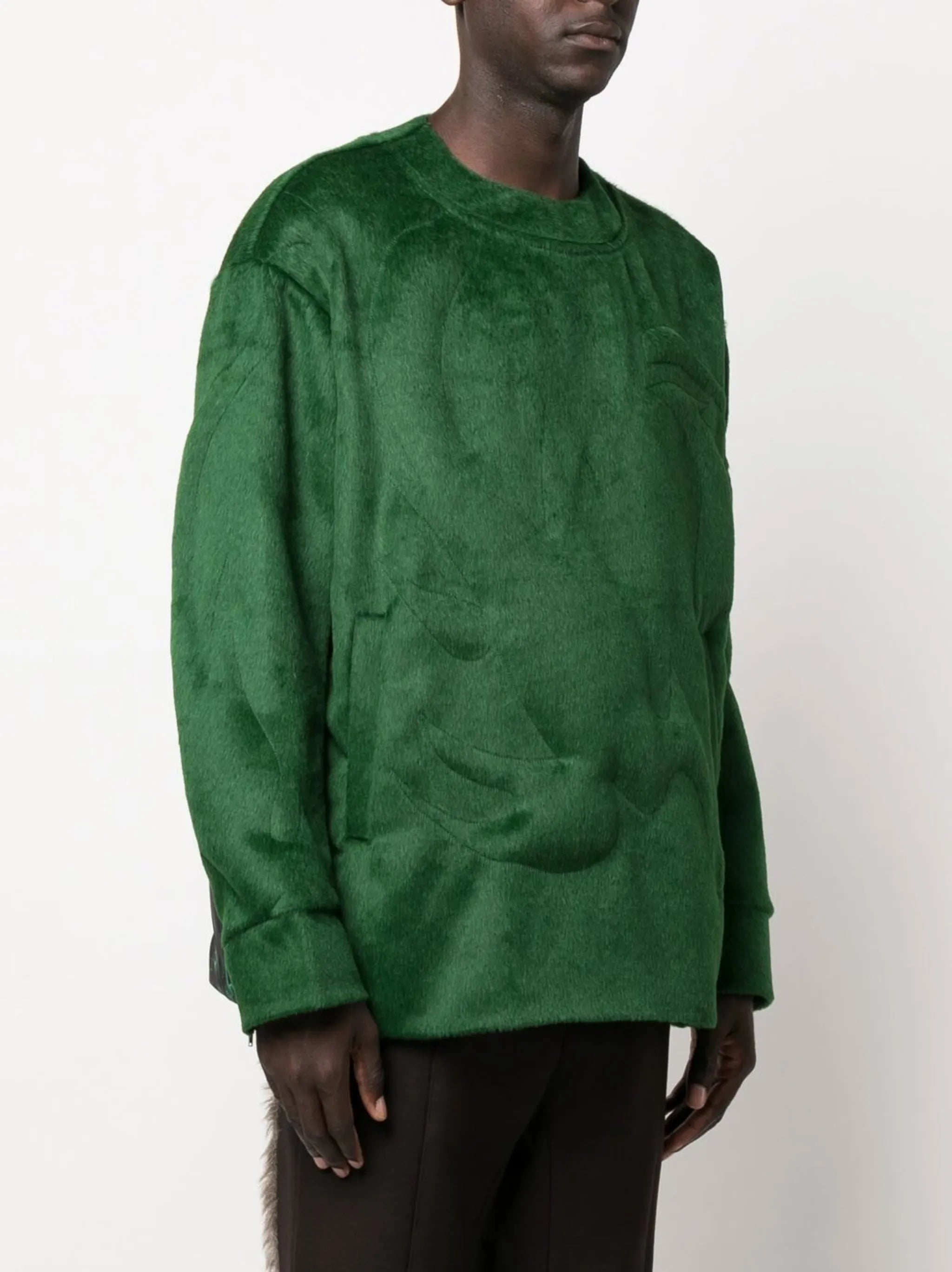 graphic-print 3D sweatshirt