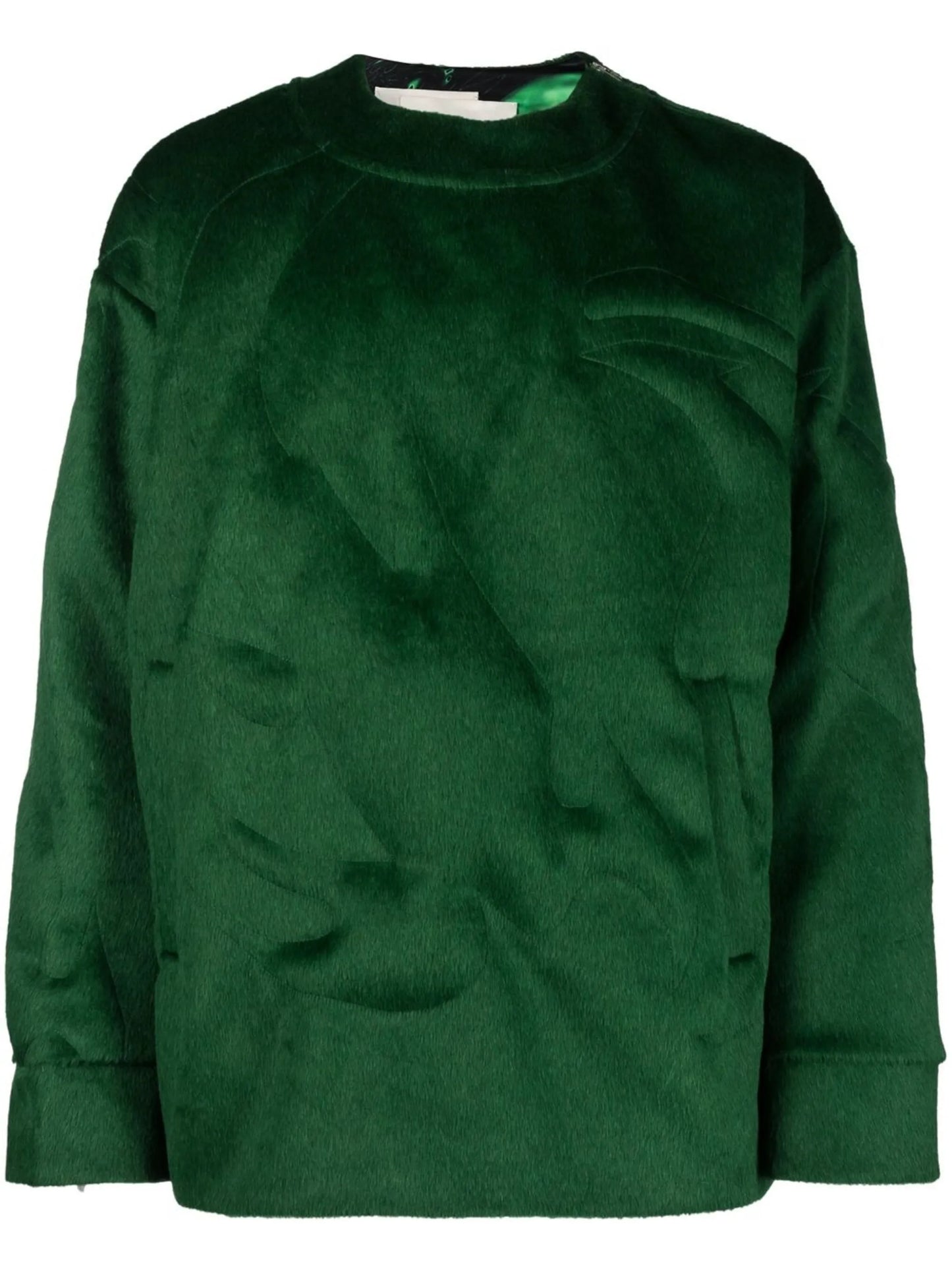 graphic-print 3D sweatshirt