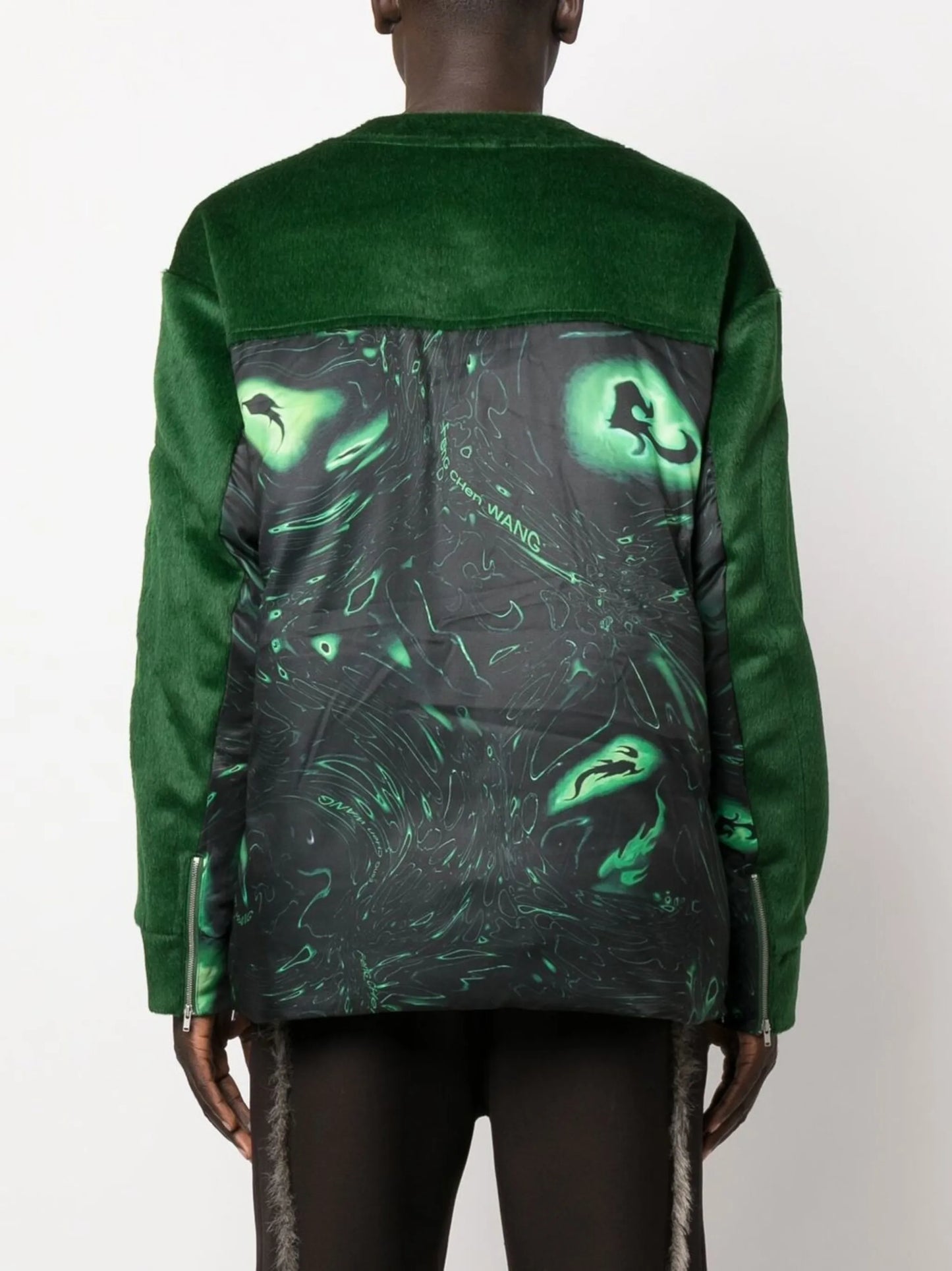 graphic-print 3D sweatshirt