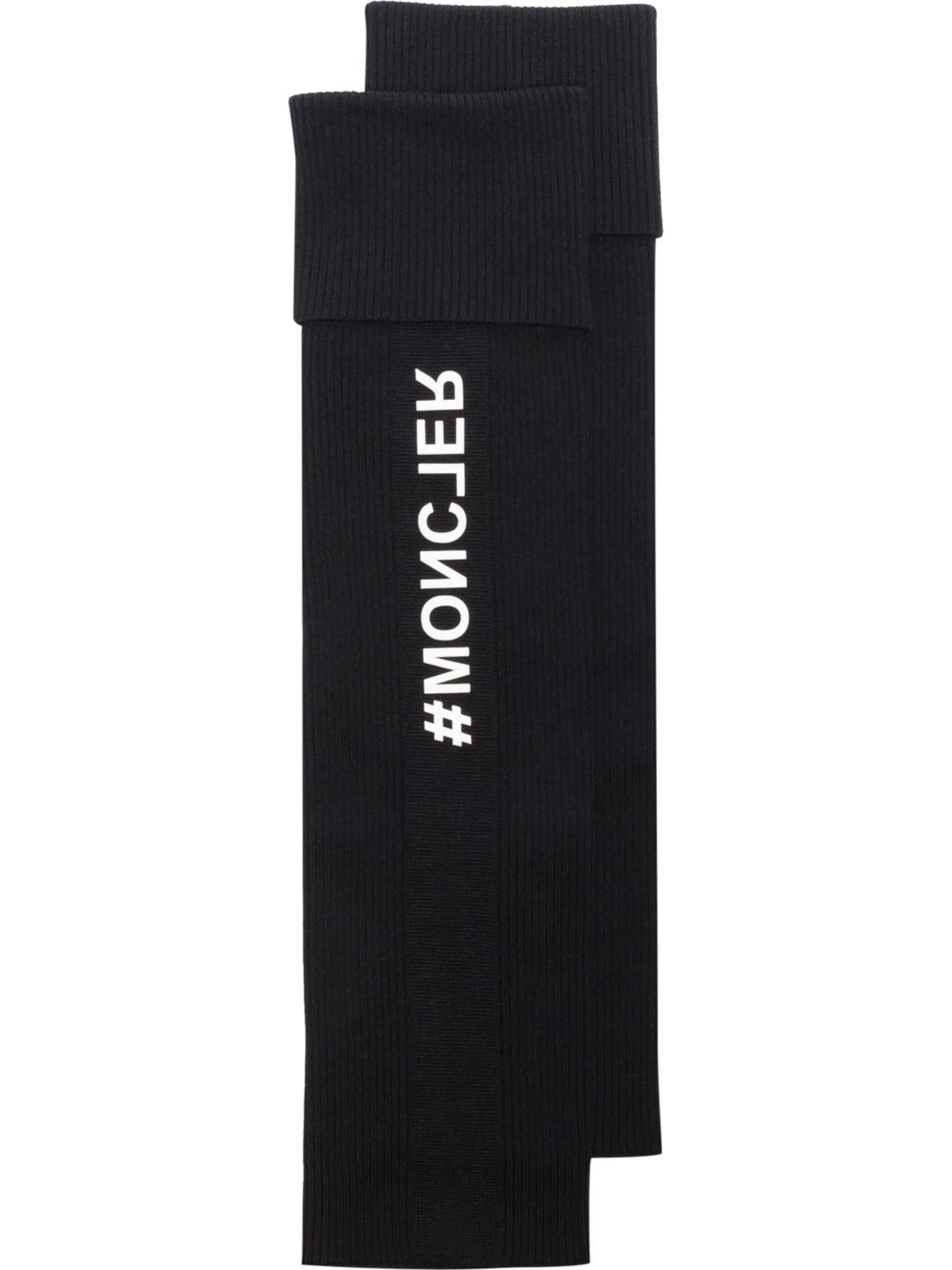 Grenoble logo-embroidered leg warmers