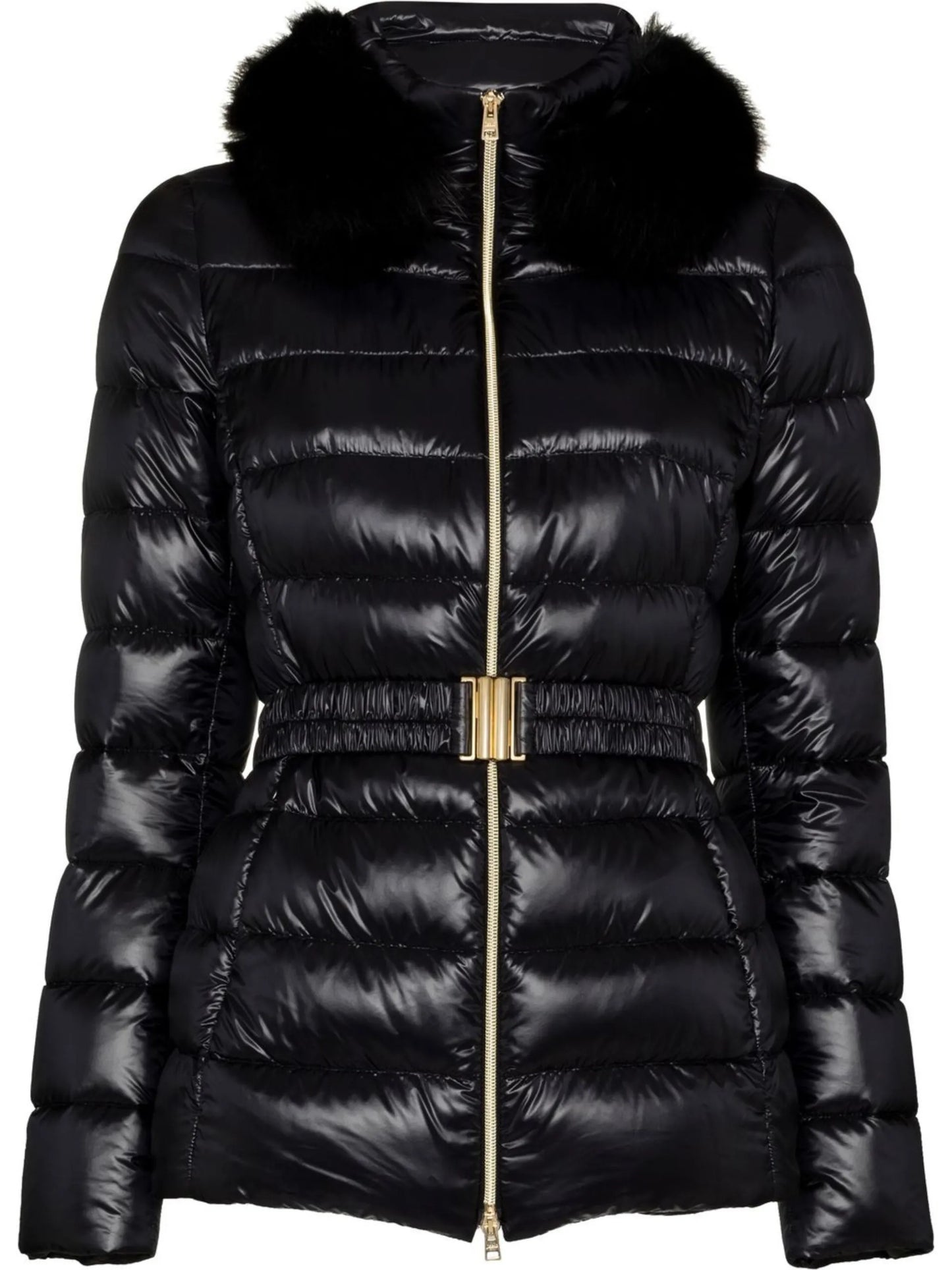 hooded down jacket