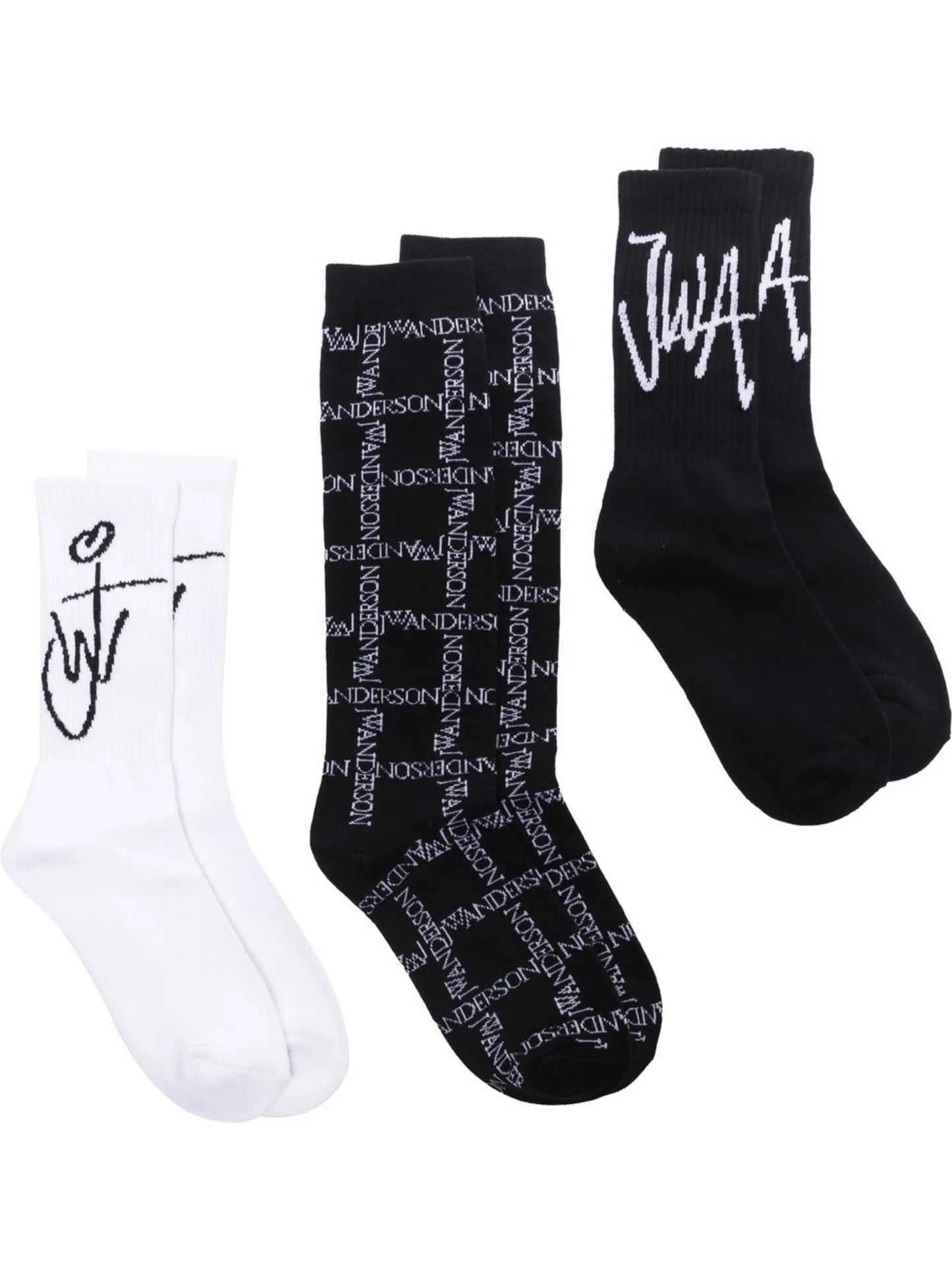 set of three ankle socks