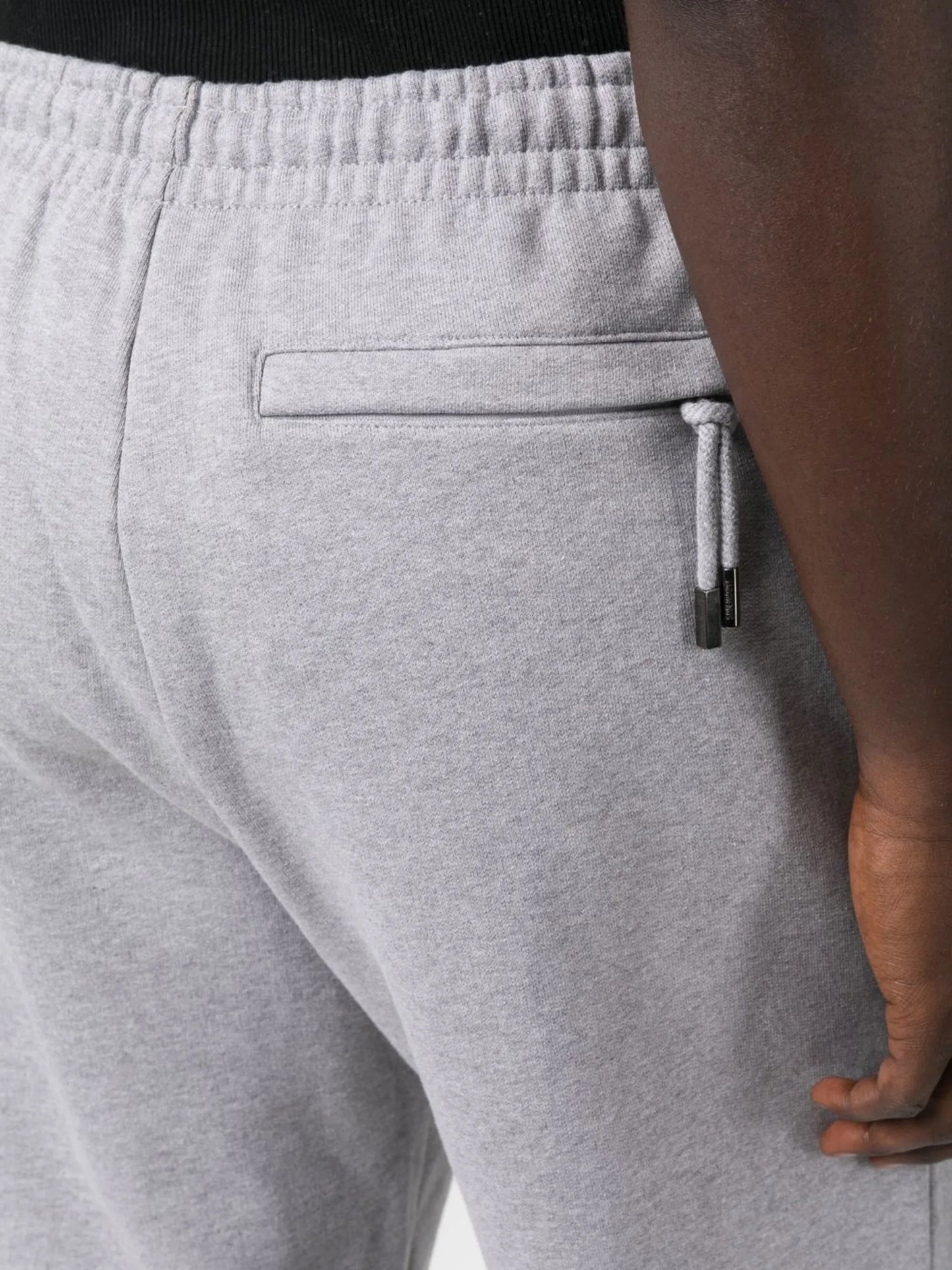 logo-print organic cotton track pants