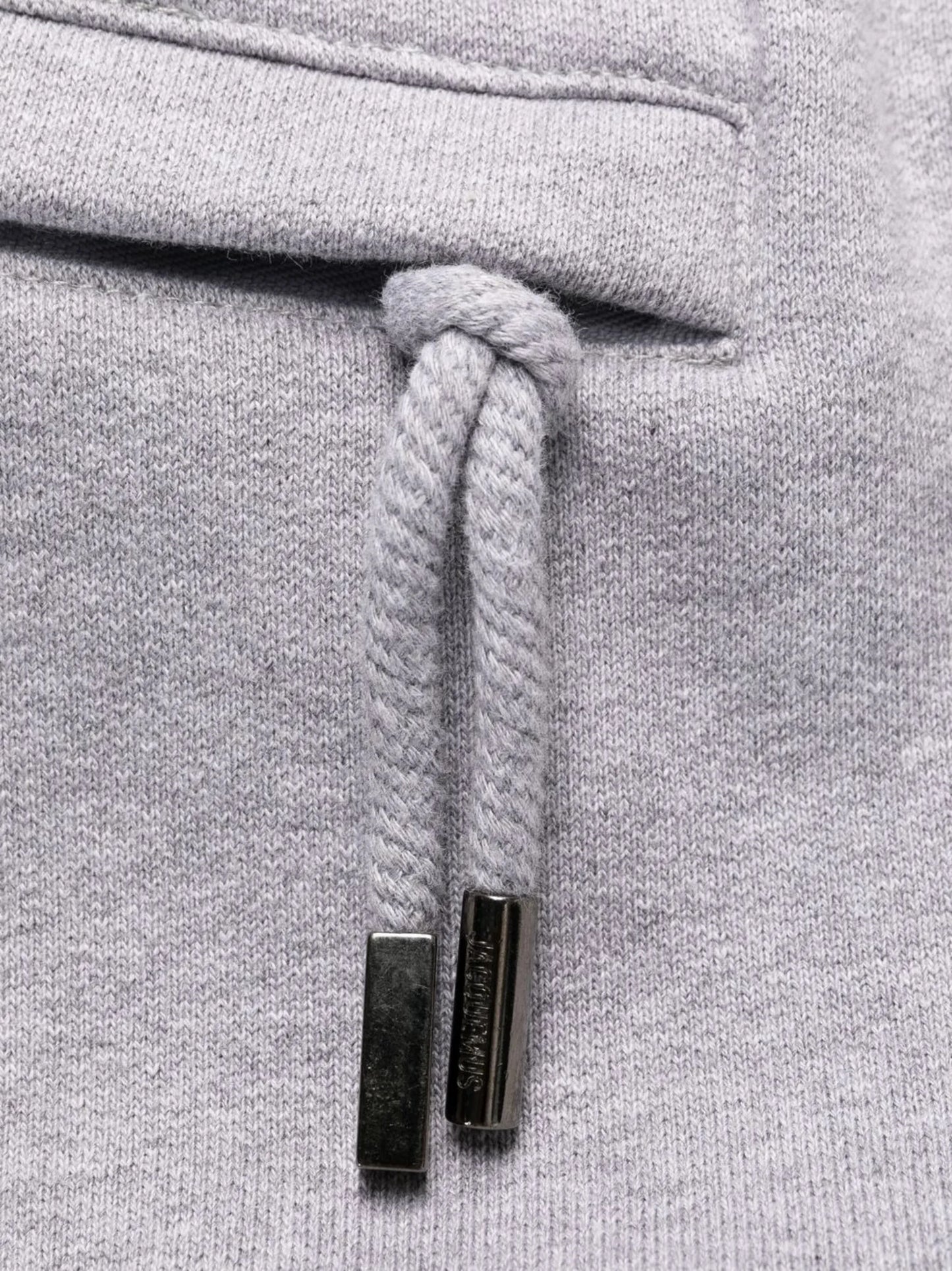 logo-print organic cotton track pants
