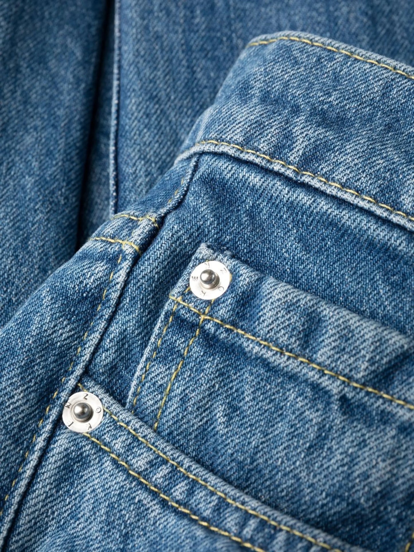 high-rise straight-leg jeans