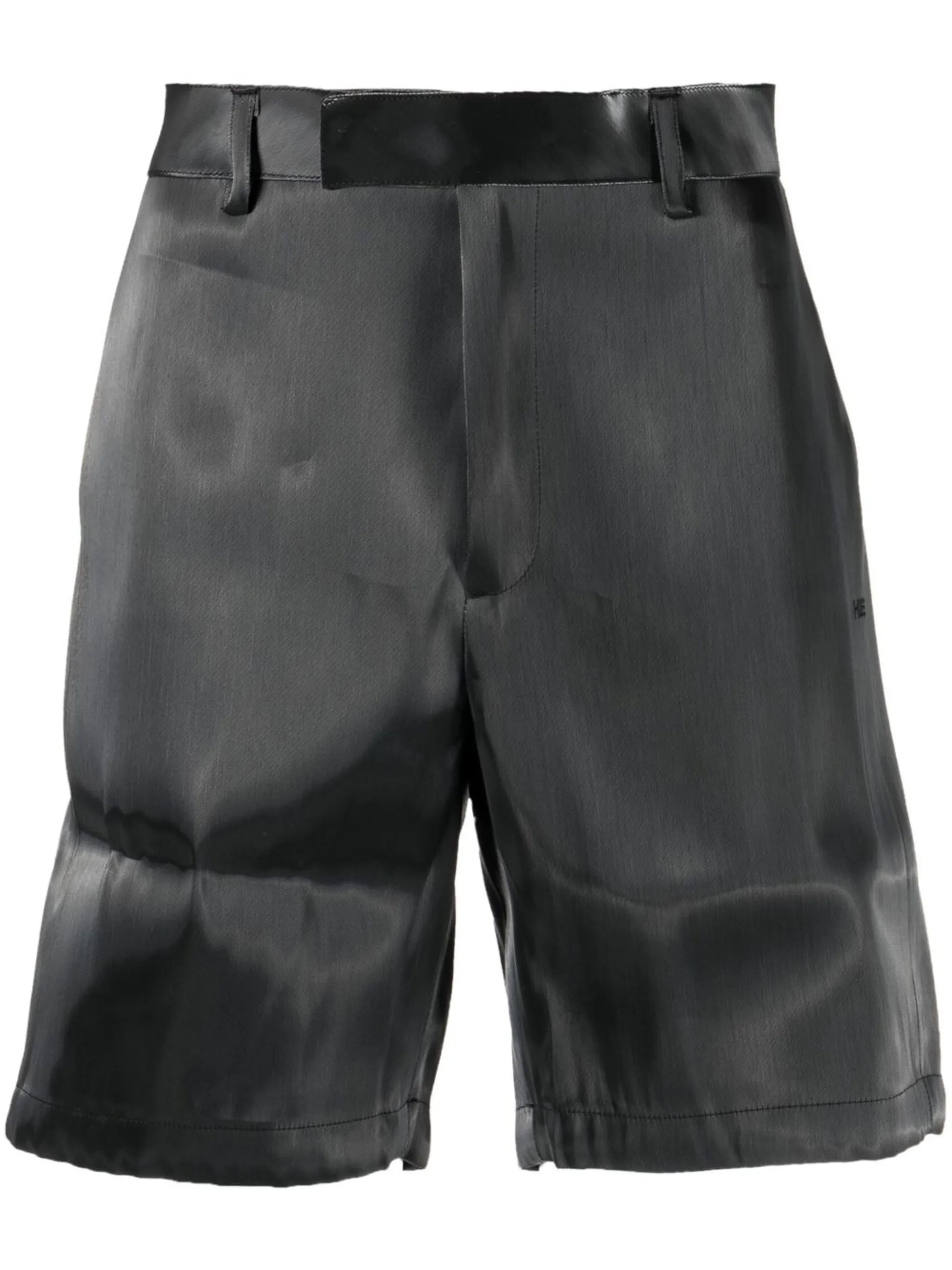 Liquid Metal bermuda shorts