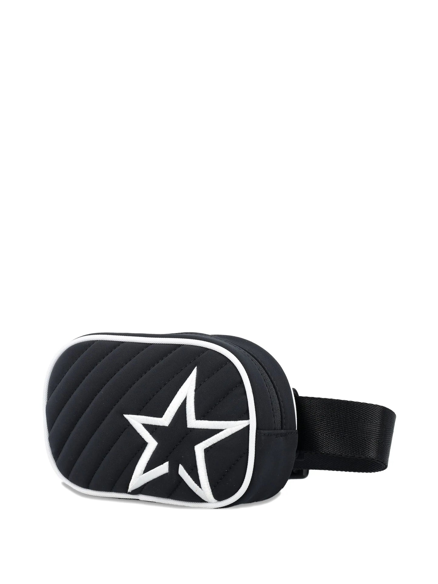 star-patch quilted belt bag
