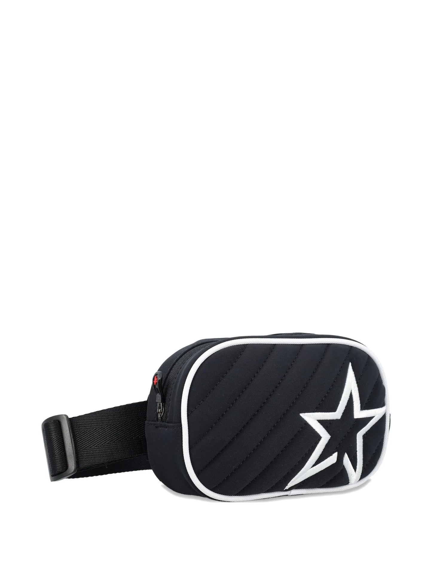 star-patch quilted belt bag