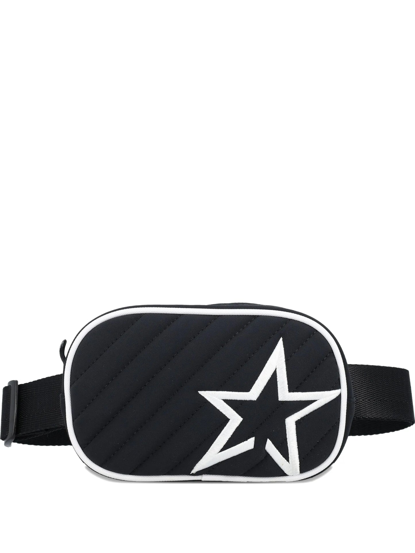 star-patch quilted belt bag