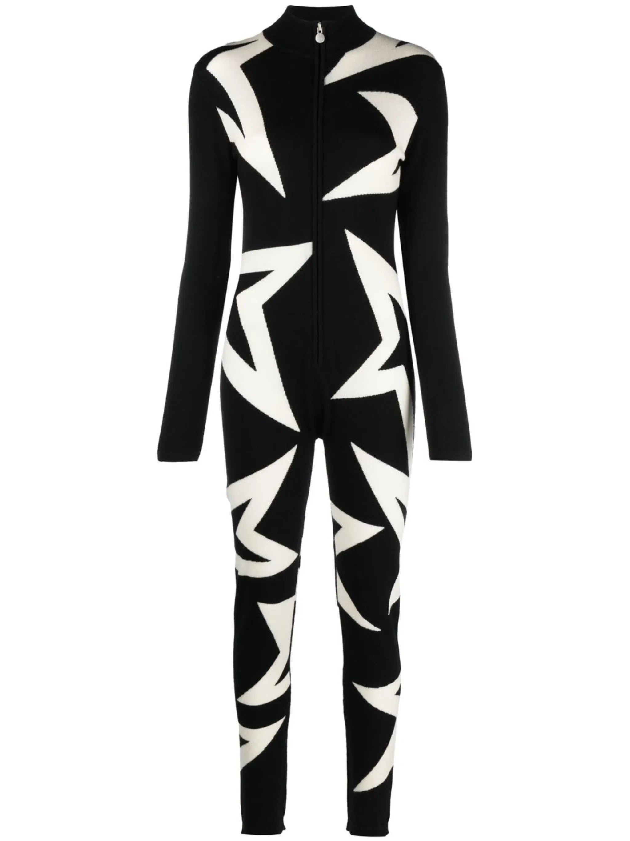 star-print merino ski jumpsuit