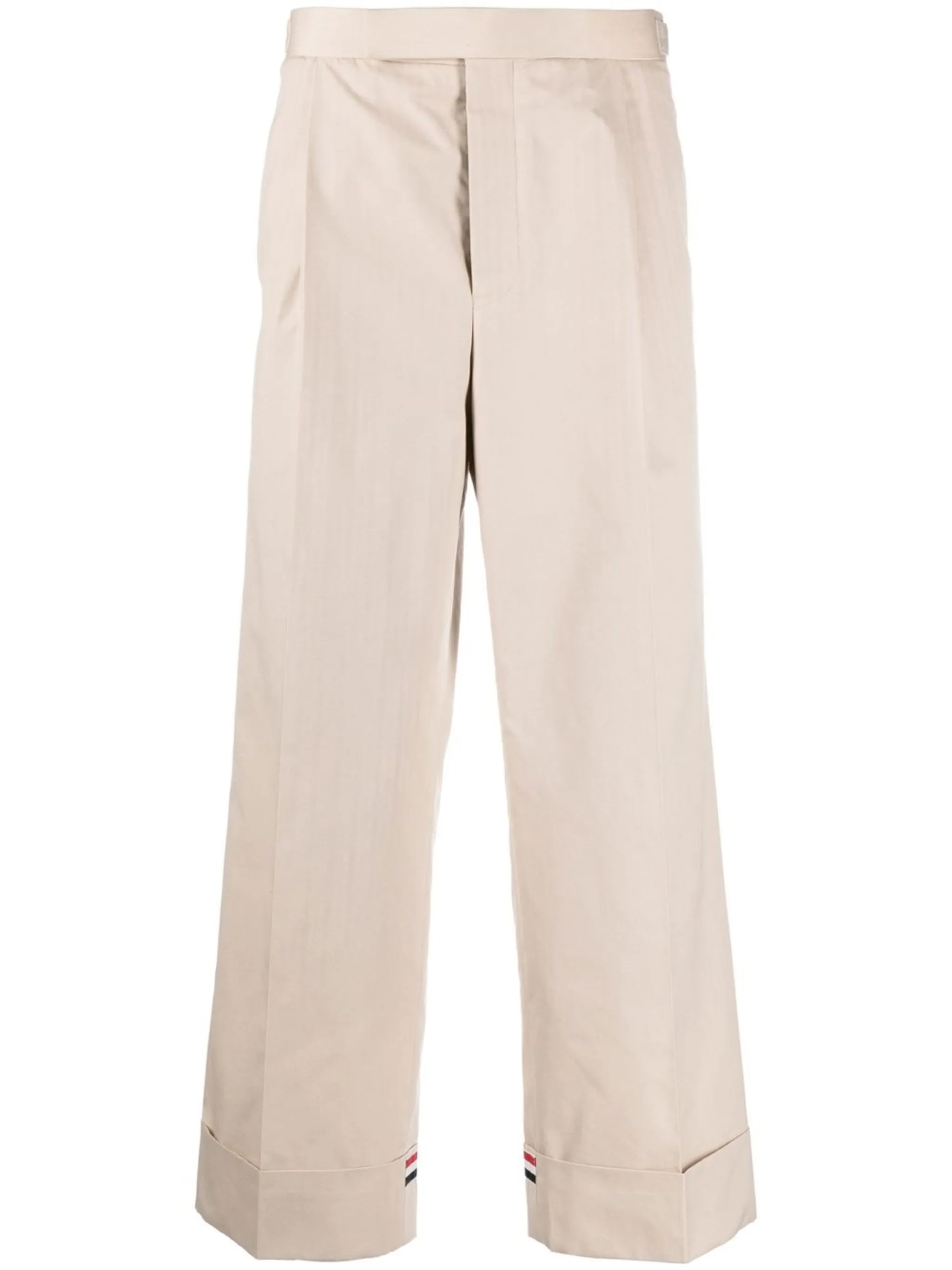 RWB-stripe tailored trousers