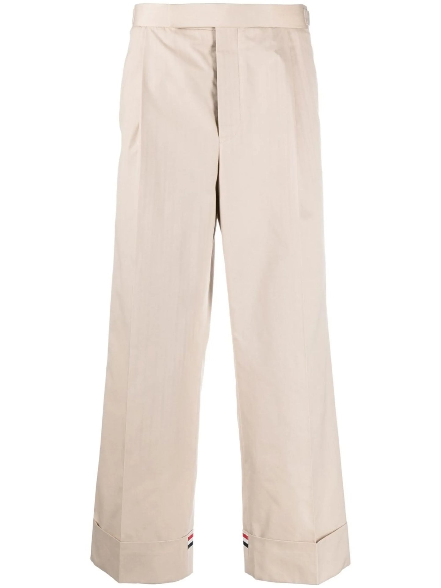 RWB-stripe tailored trousers