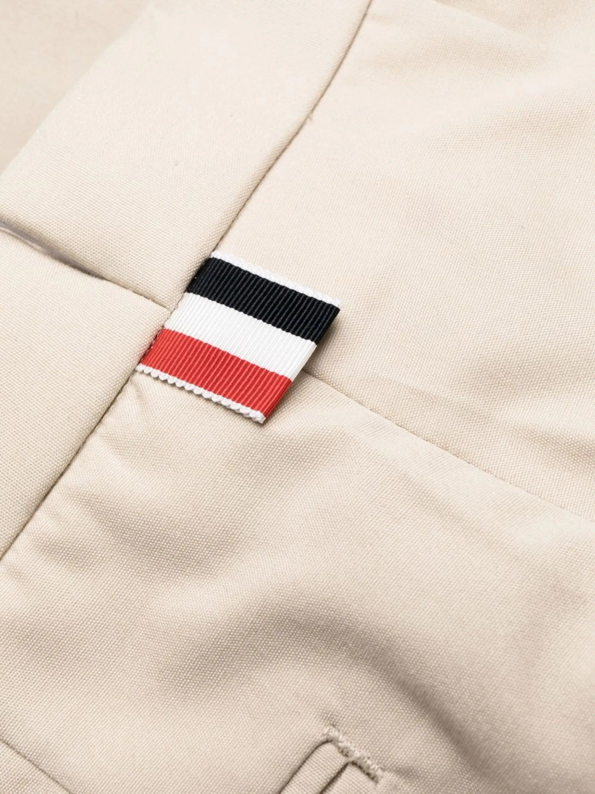 RWB-stripe tailored trousers