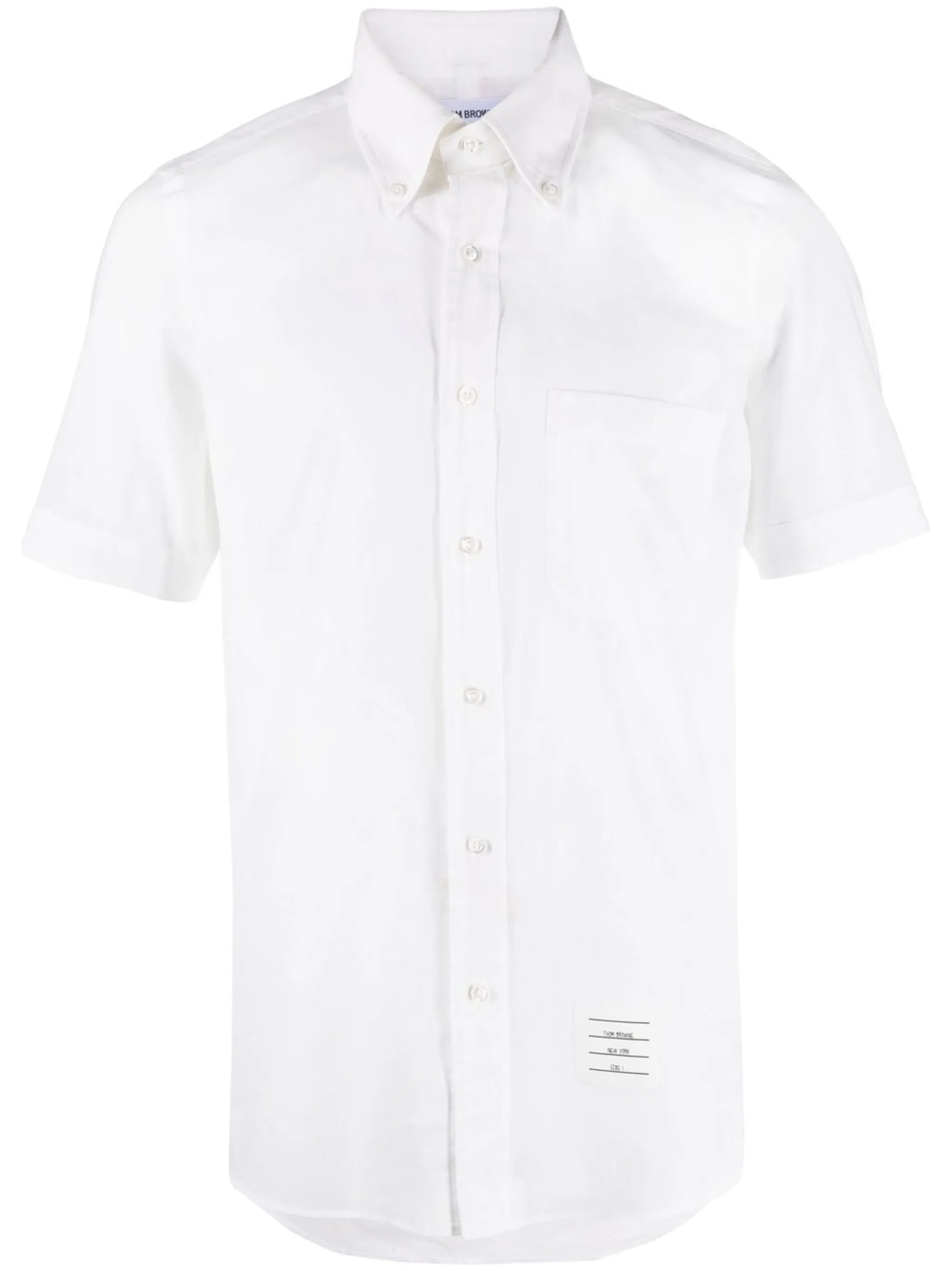 short-sleeve cotton shirt