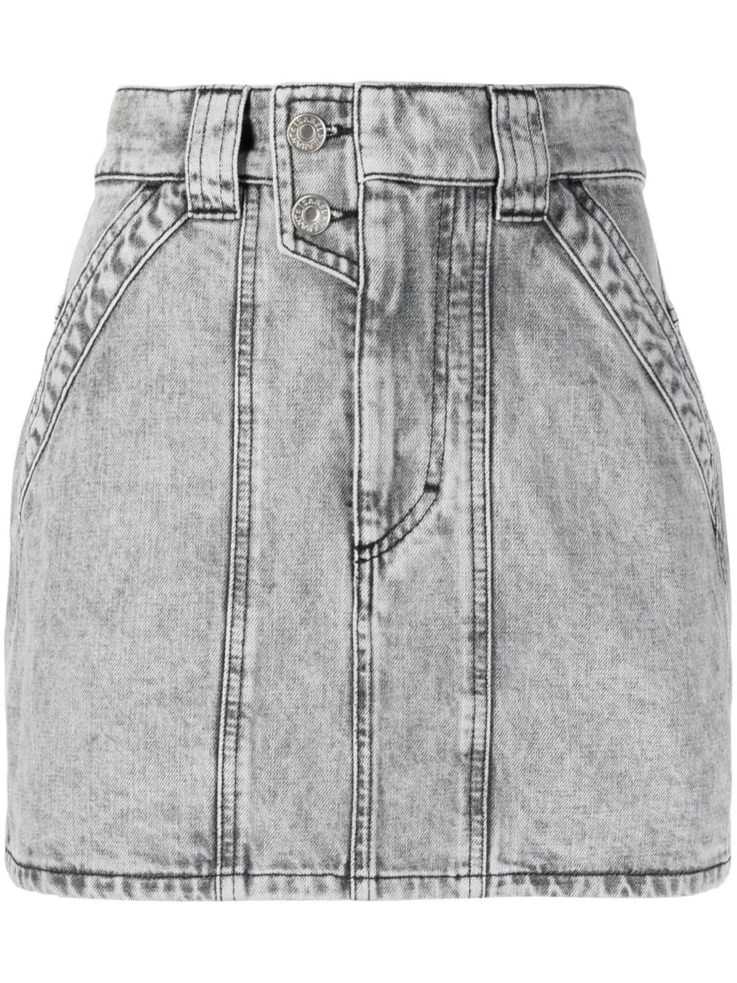 Vicson denim mini skirt