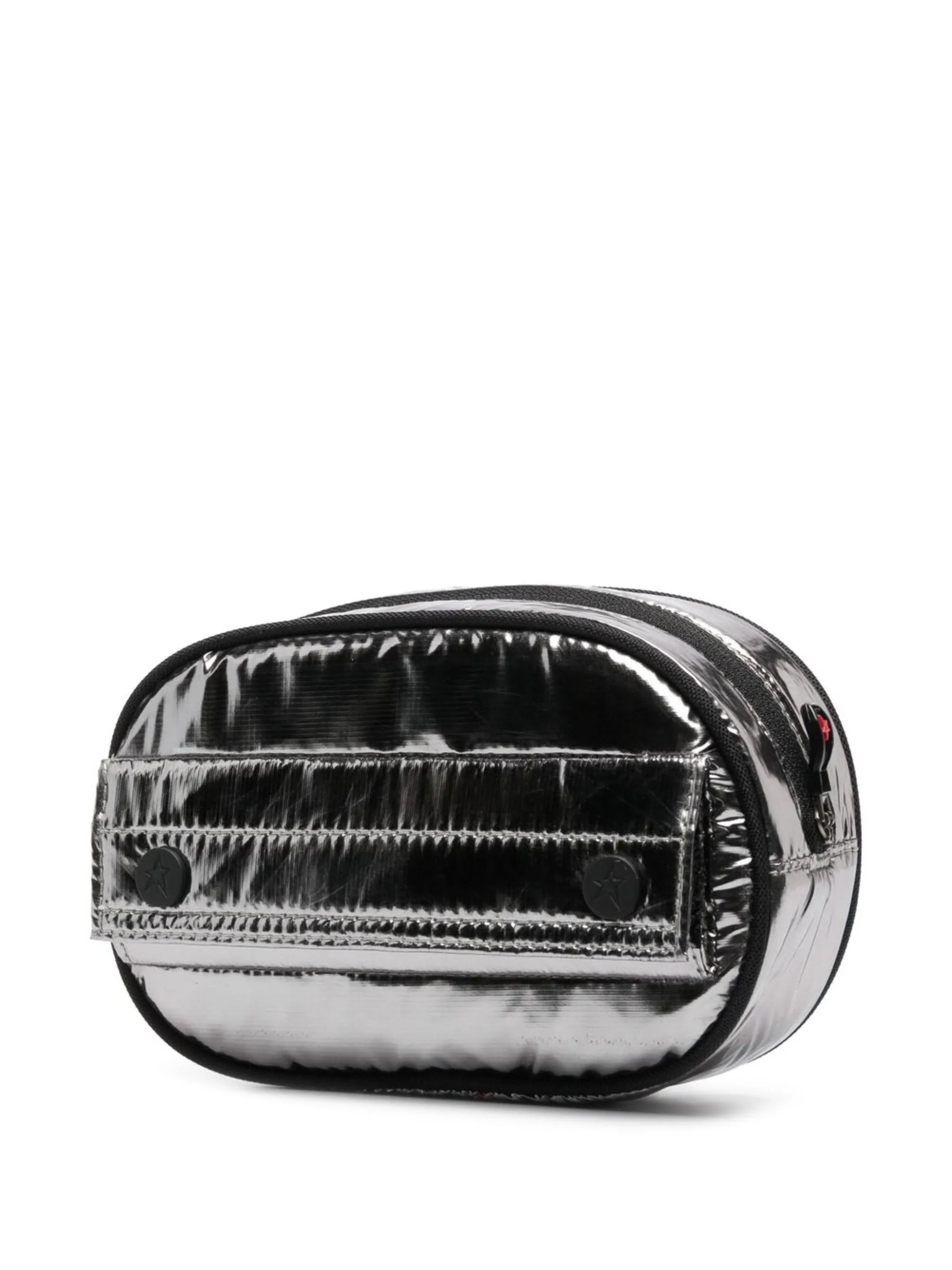 star-patch metallic belt bag