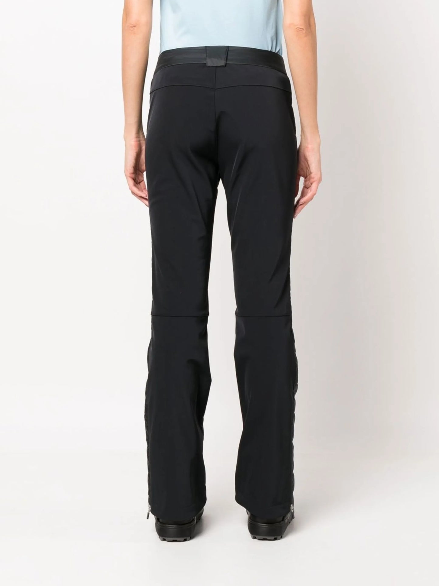 padded straight-leg ski trousers