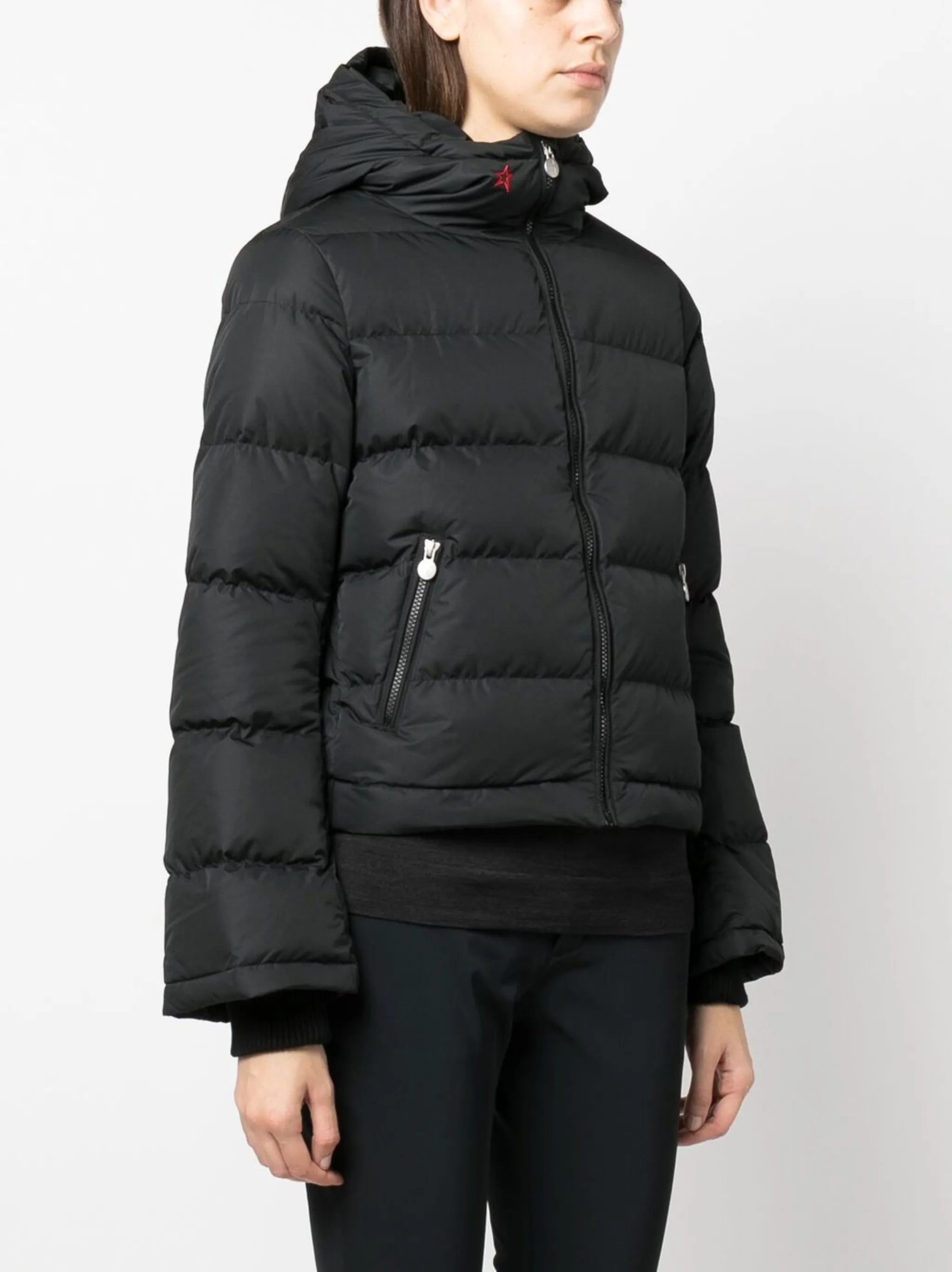padded down ski jacket