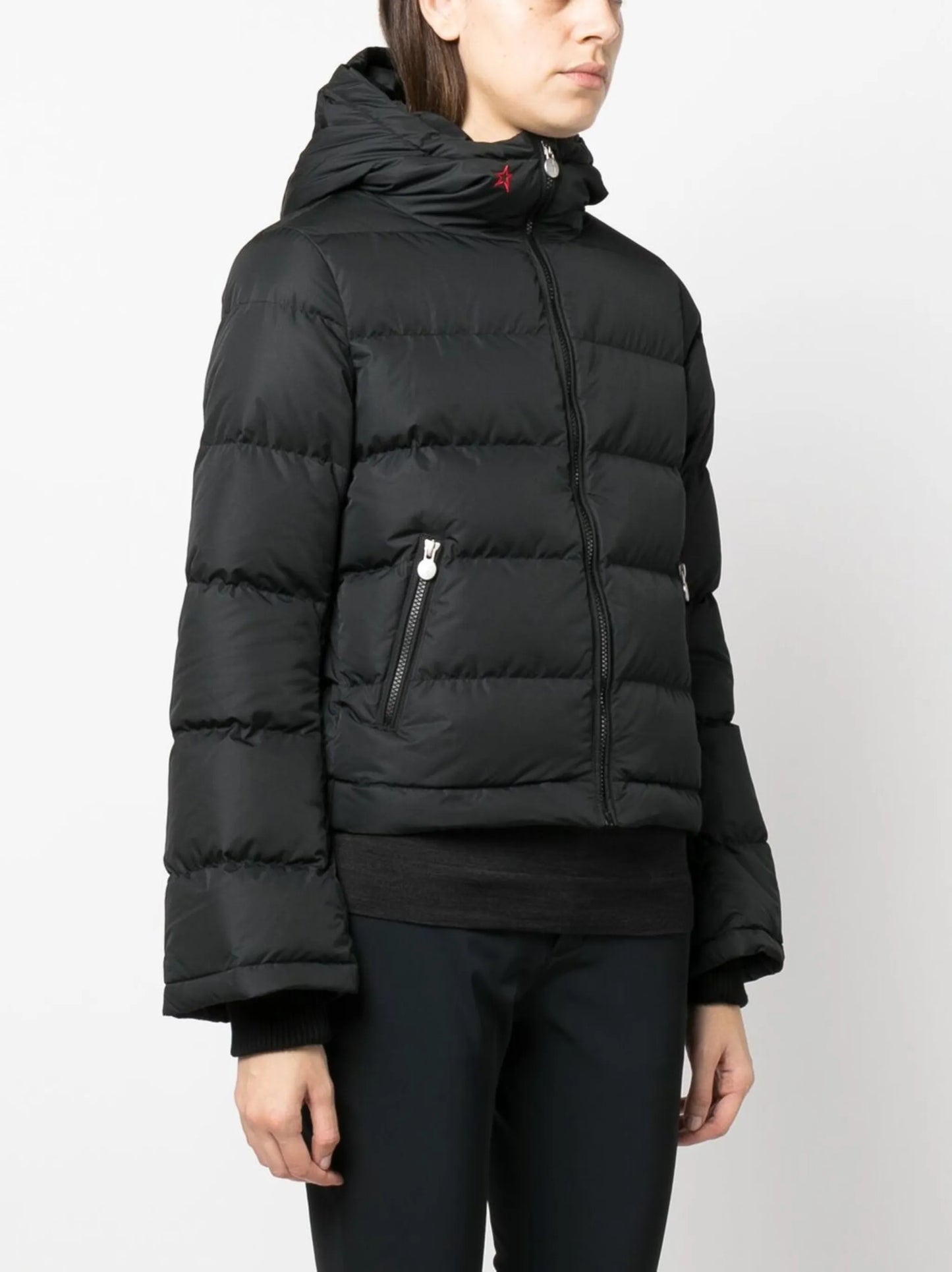 padded down ski jacket