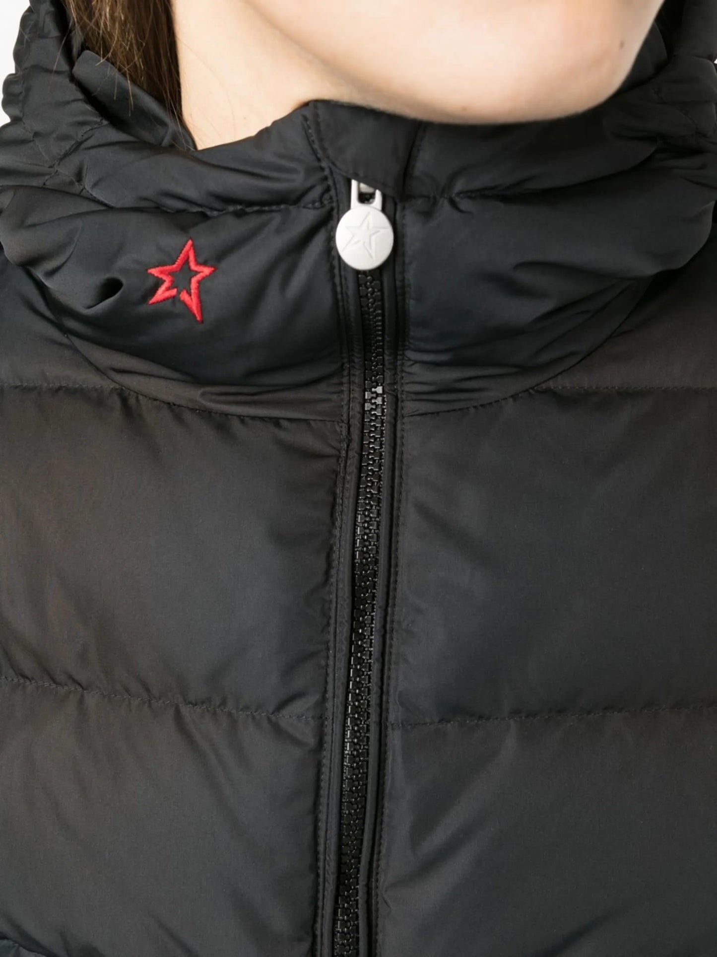 padded down ski jacket