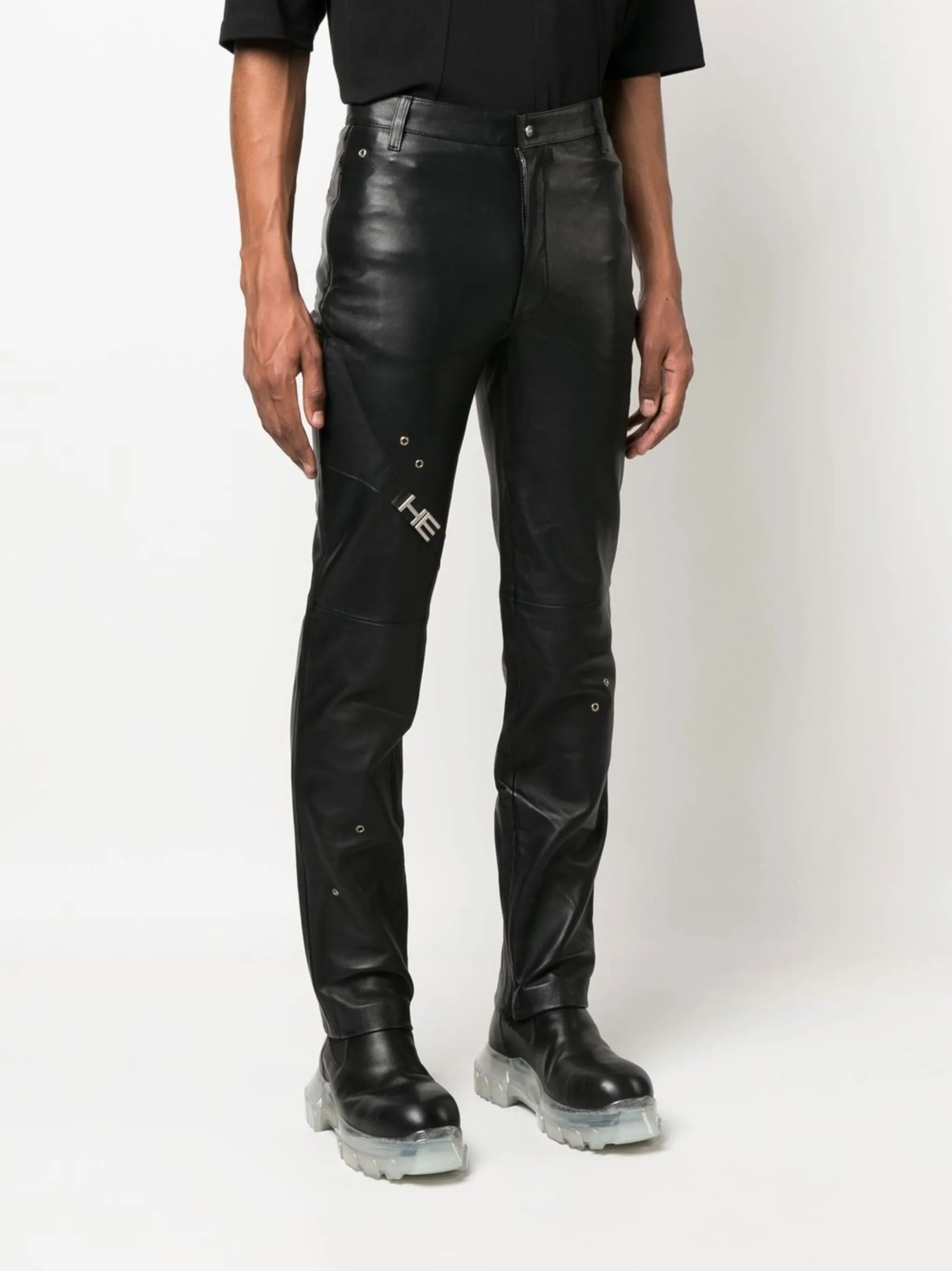 Secluse leather trousers