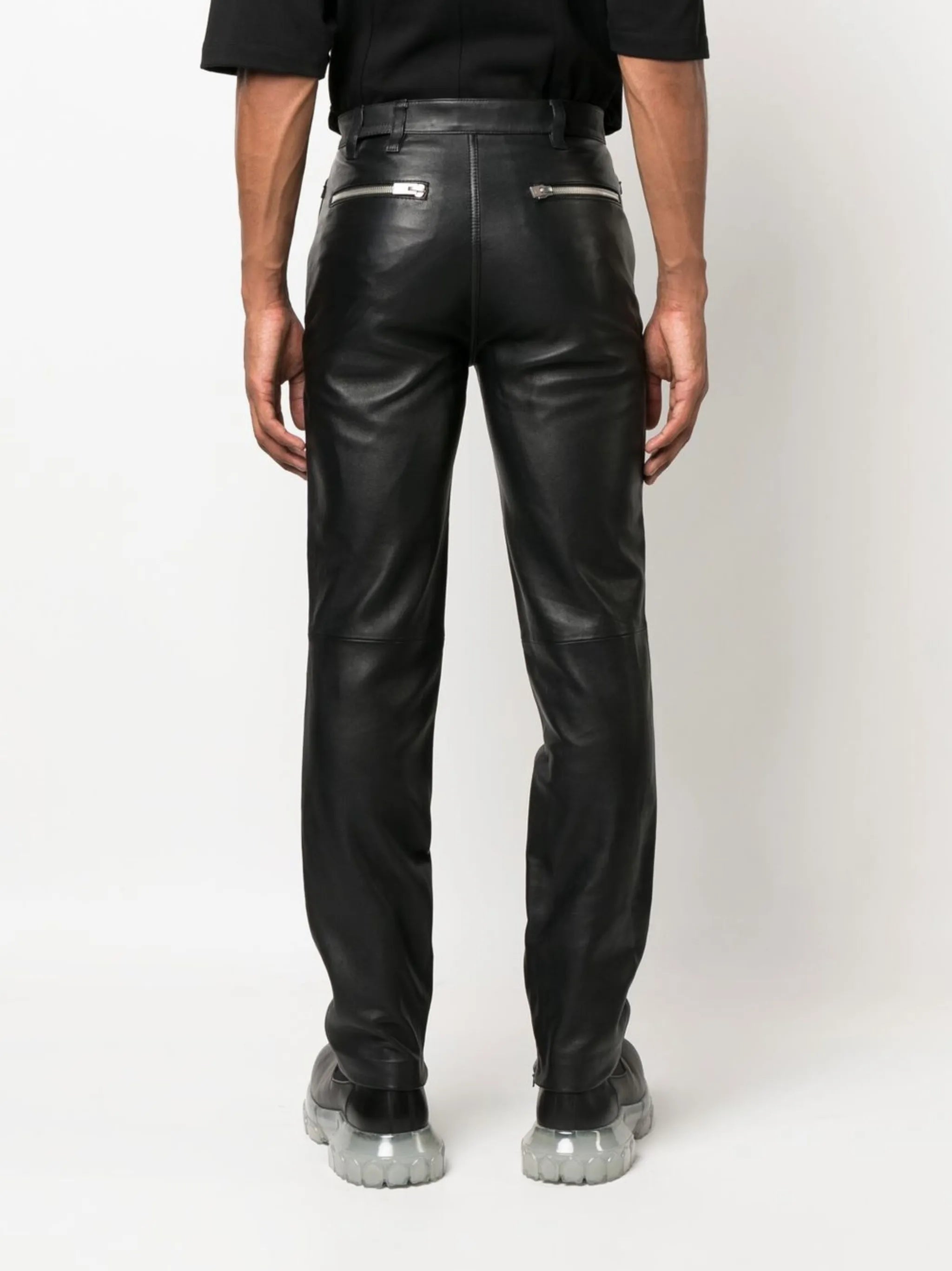 Secluse leather trousers