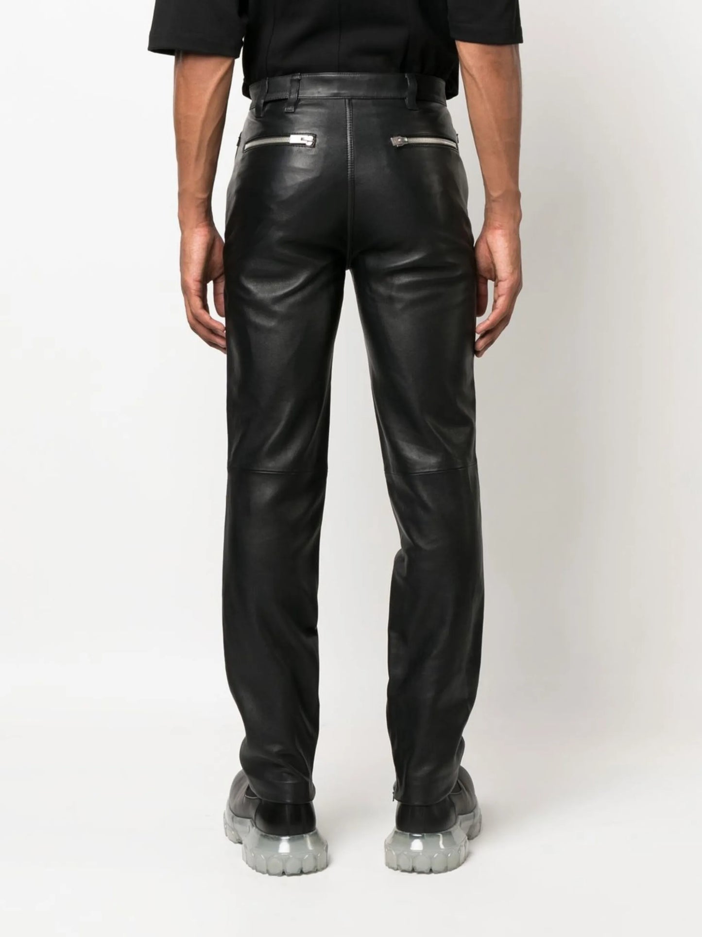 Secluse leather trousers
