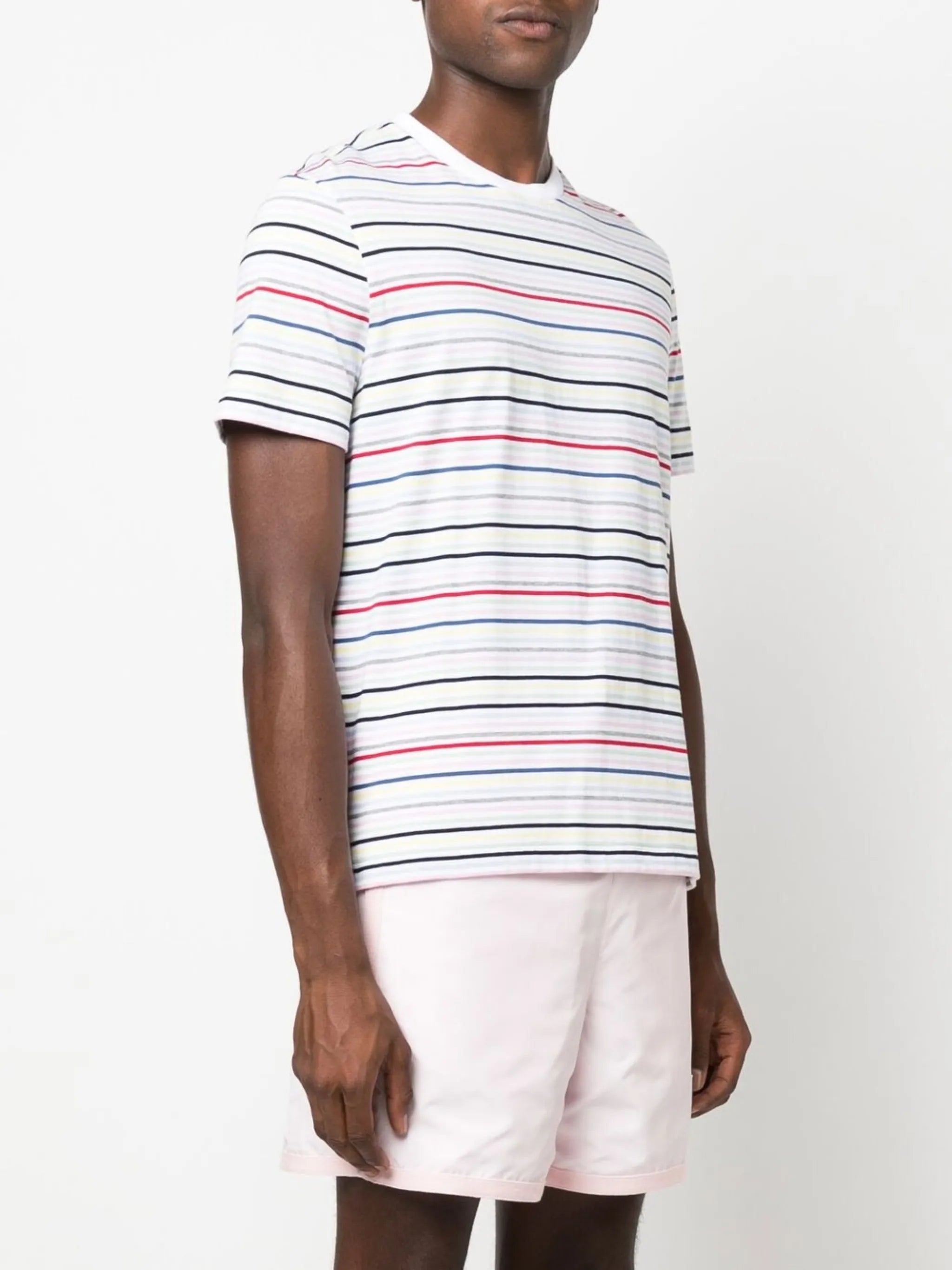 striped short-sleeve T-shirt