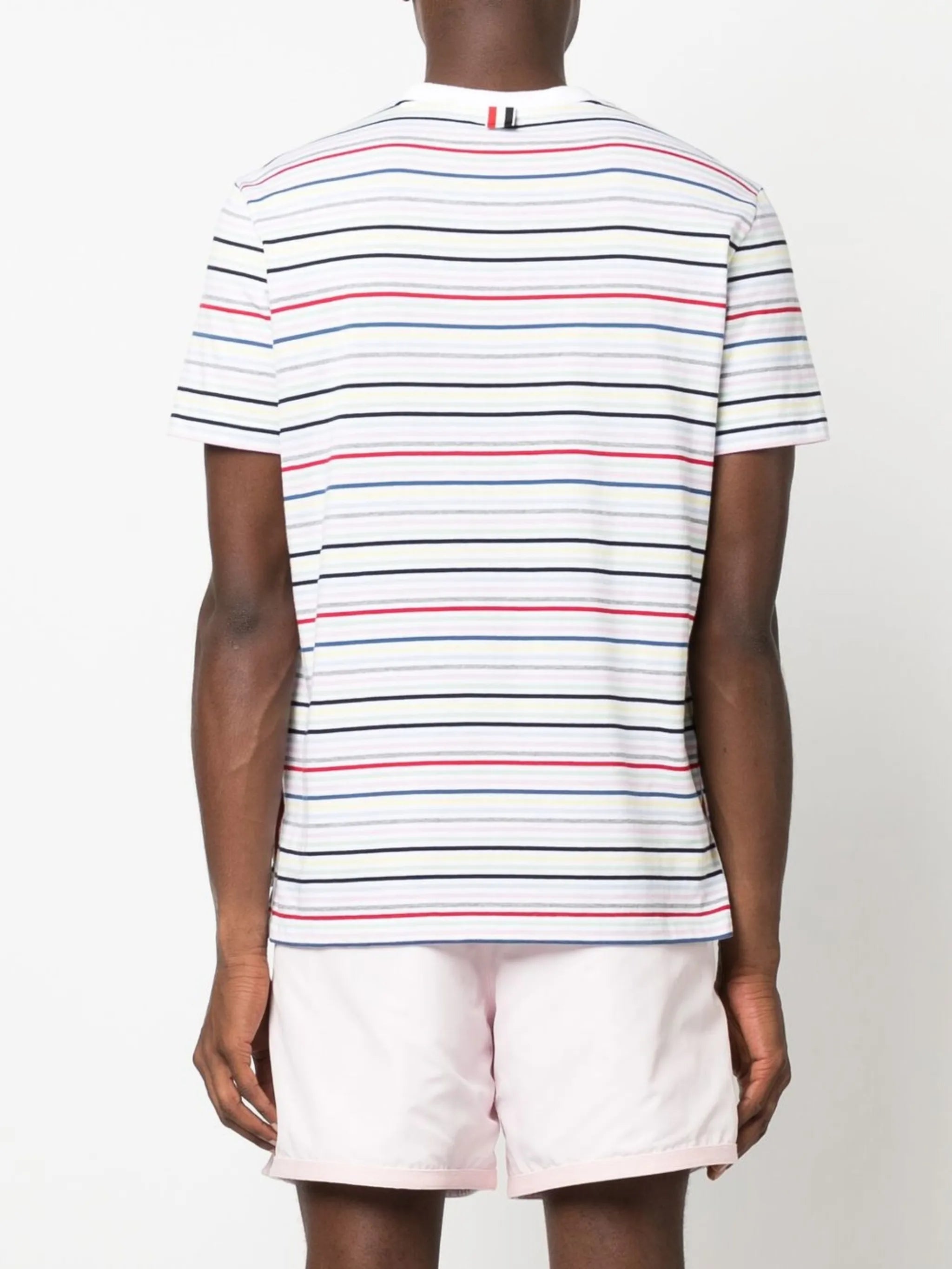 striped short-sleeve T-shirt