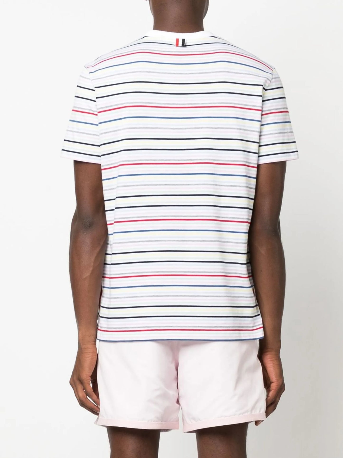striped short-sleeve T-shirt