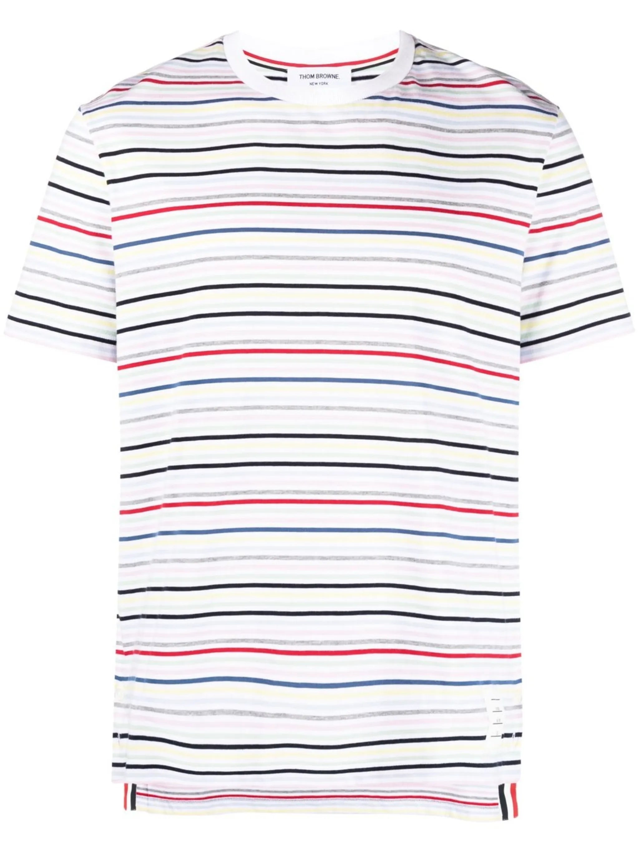 striped short-sleeve T-shirt