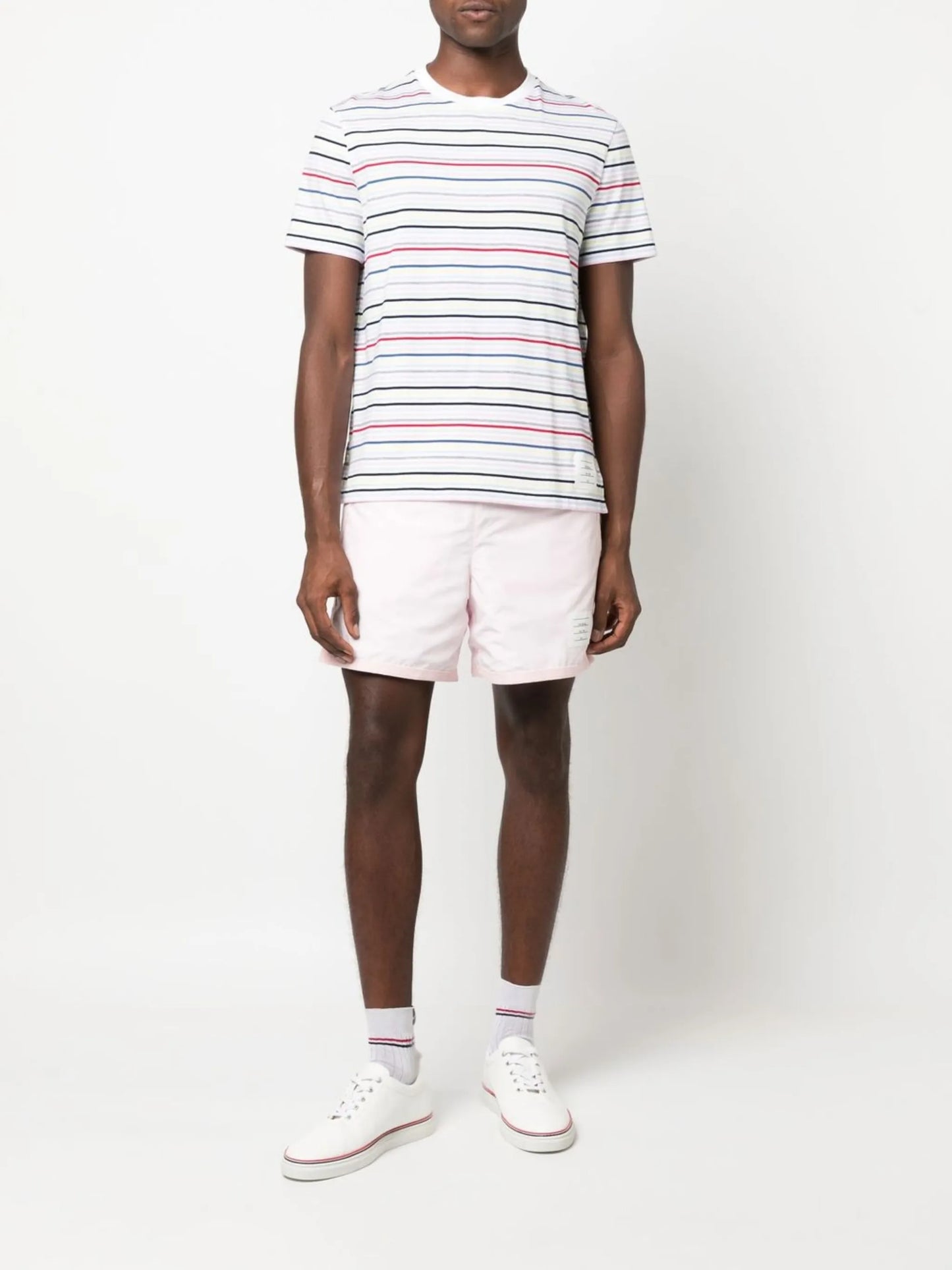 striped short-sleeve T-shirt
