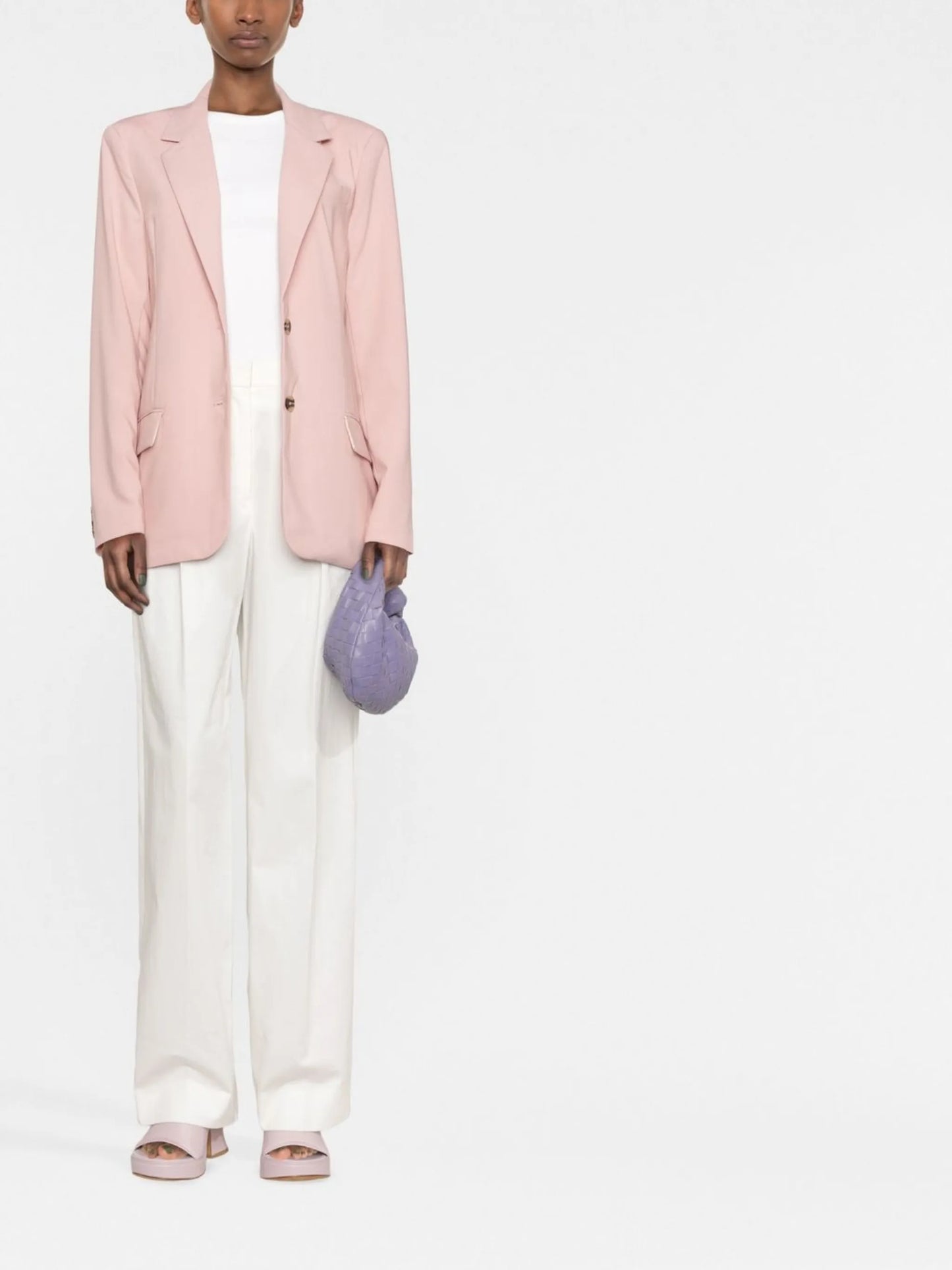 single-breasted blazer