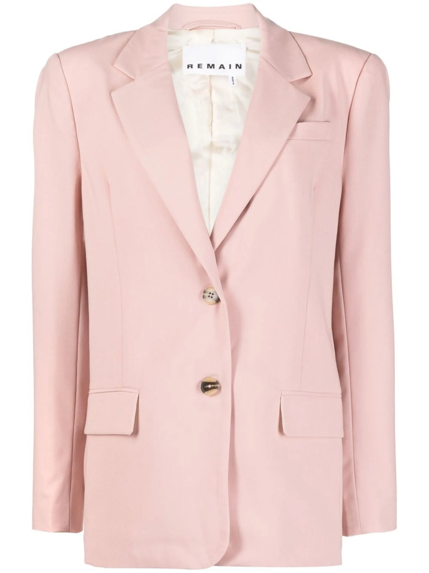 single-breasted blazer