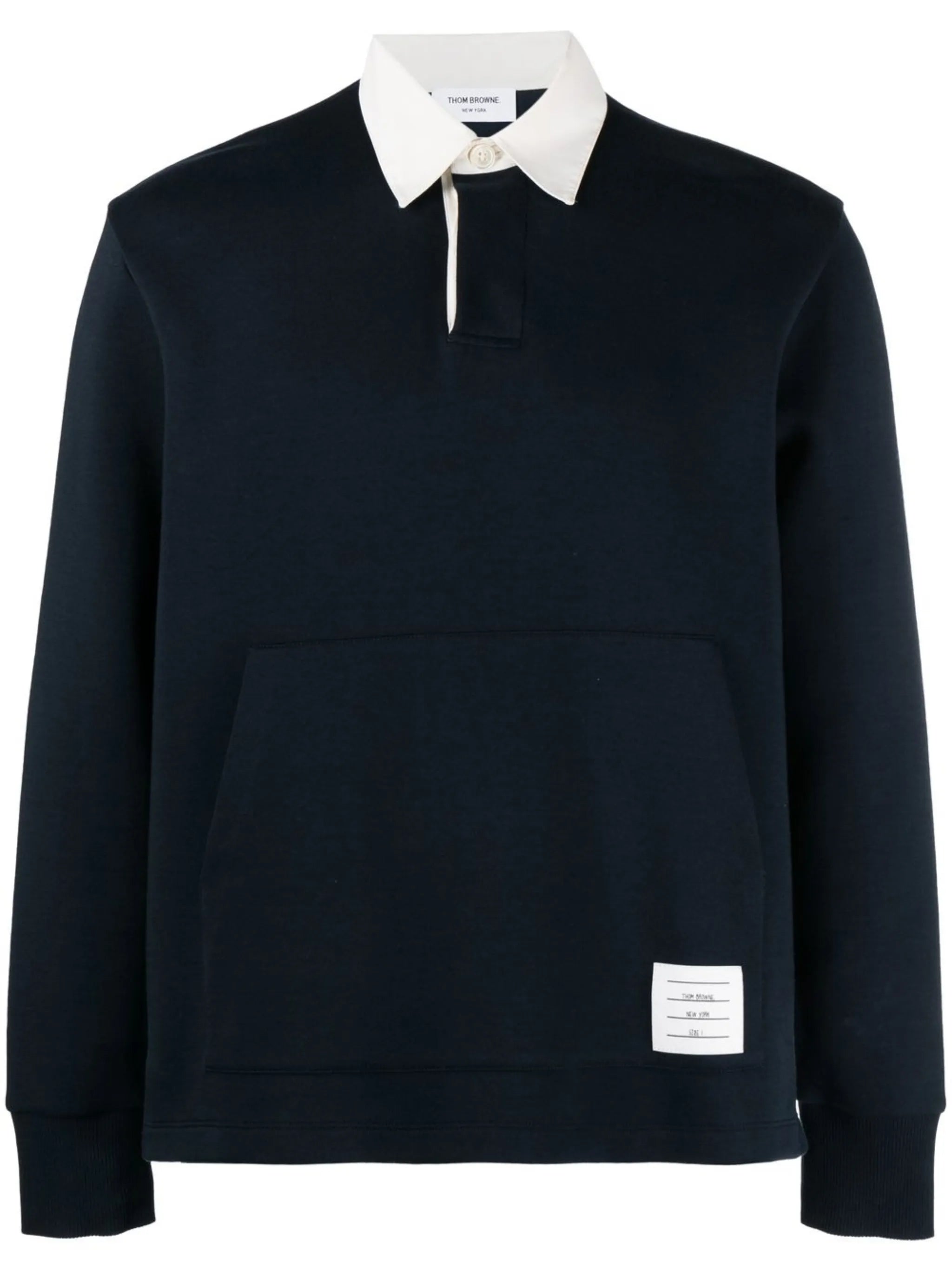 4-Bar patch polo shirt