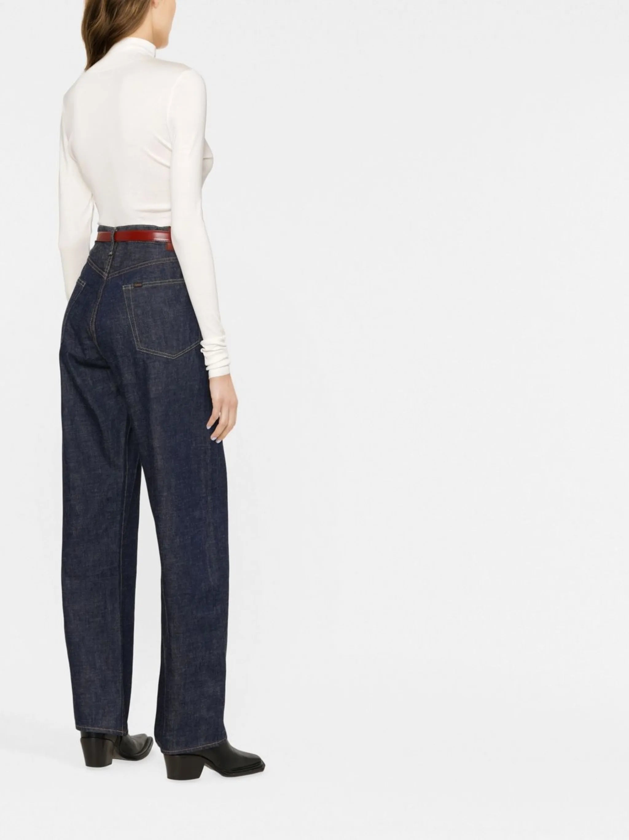 turtleneck long-sleeve top
