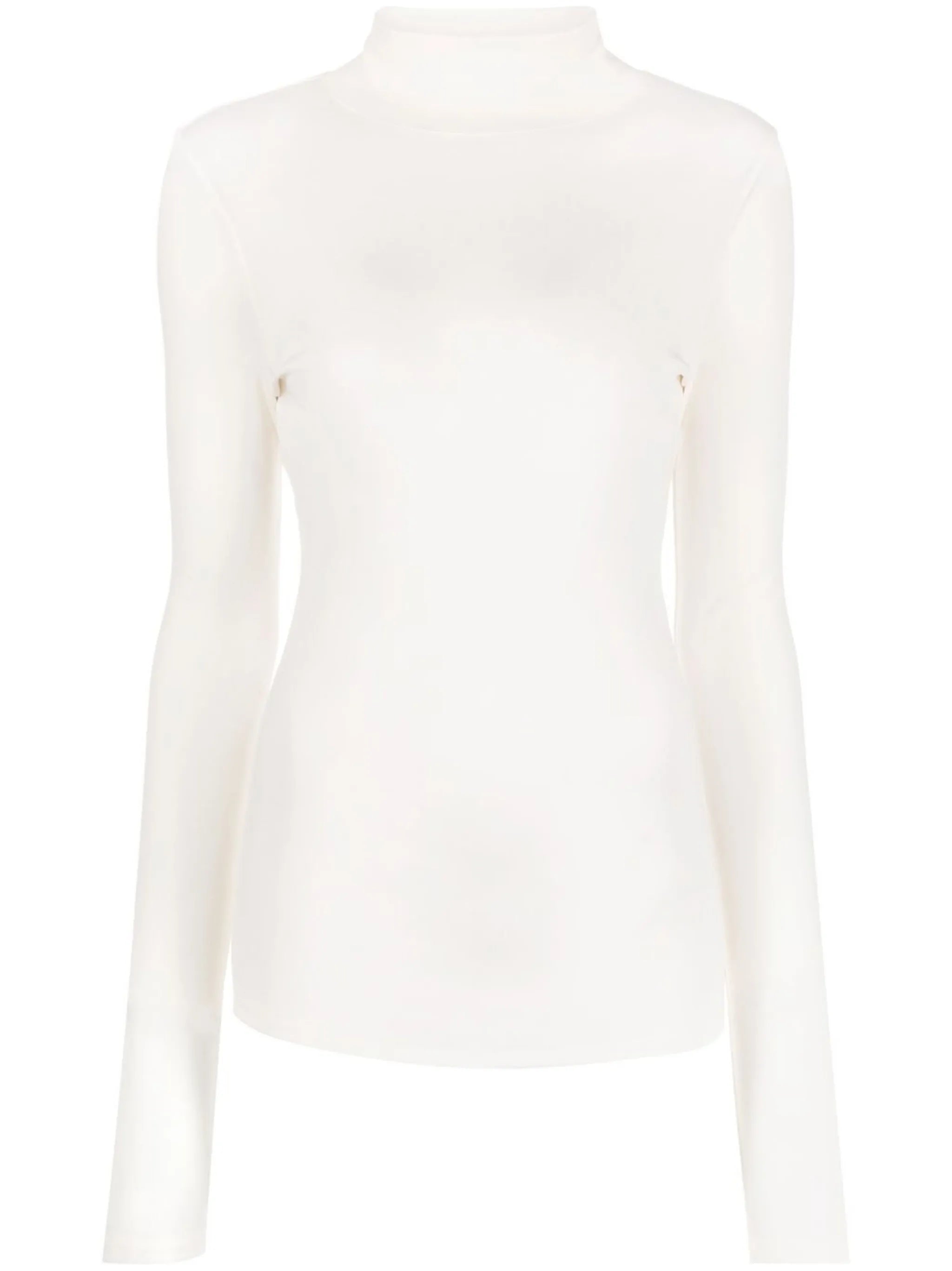 turtleneck long-sleeve top