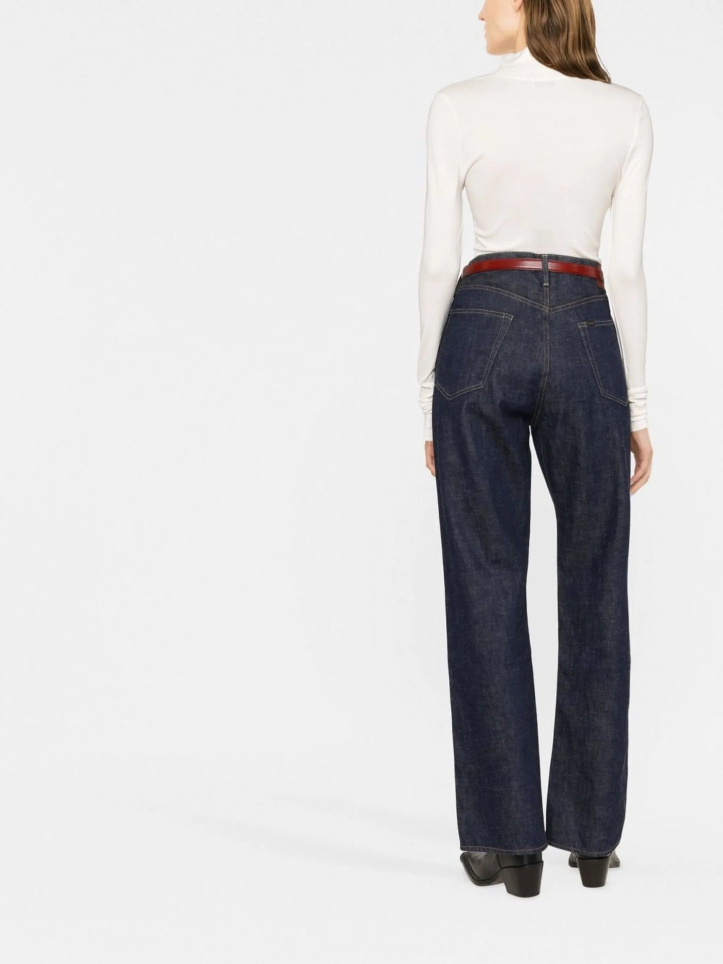 turtleneck long-sleeve top